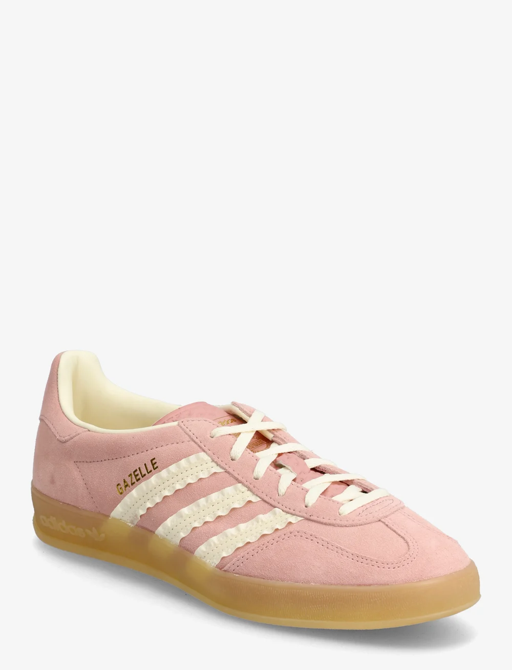 adidas Originals - GAZELLE INDOOR W - lave sneakers - wonmau/crewht/gum3 - 0