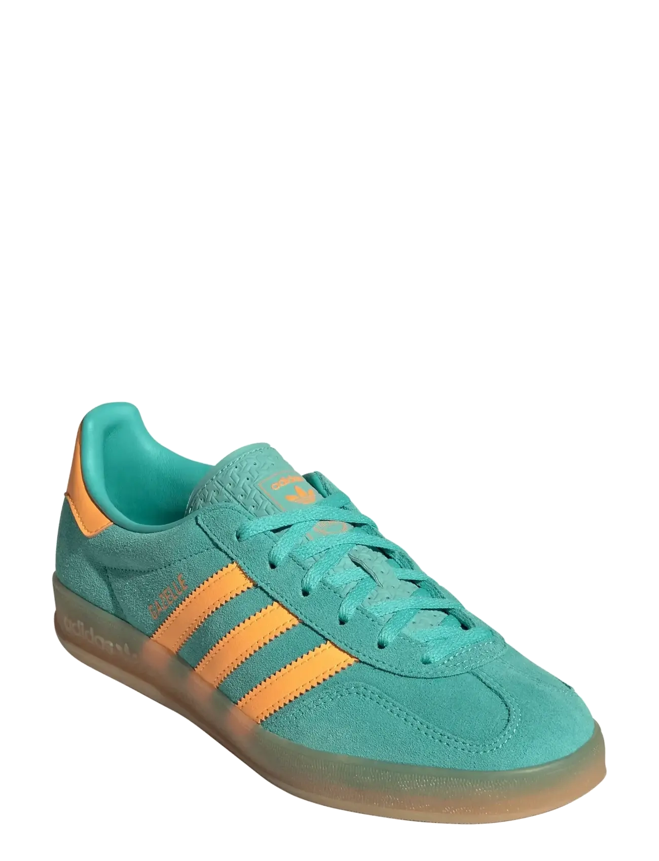 adidas Originals GAZELLE INDOOR W - adidas - ACIMIN/FLAORA/GUM3 / green