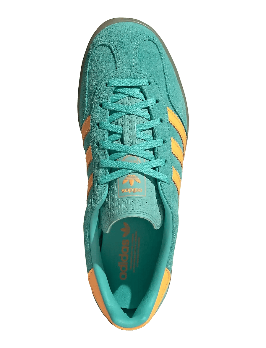 adidas Originals - GAZELLE INDOOR W - baskets basses - acimin/flaora/gum3 - 4