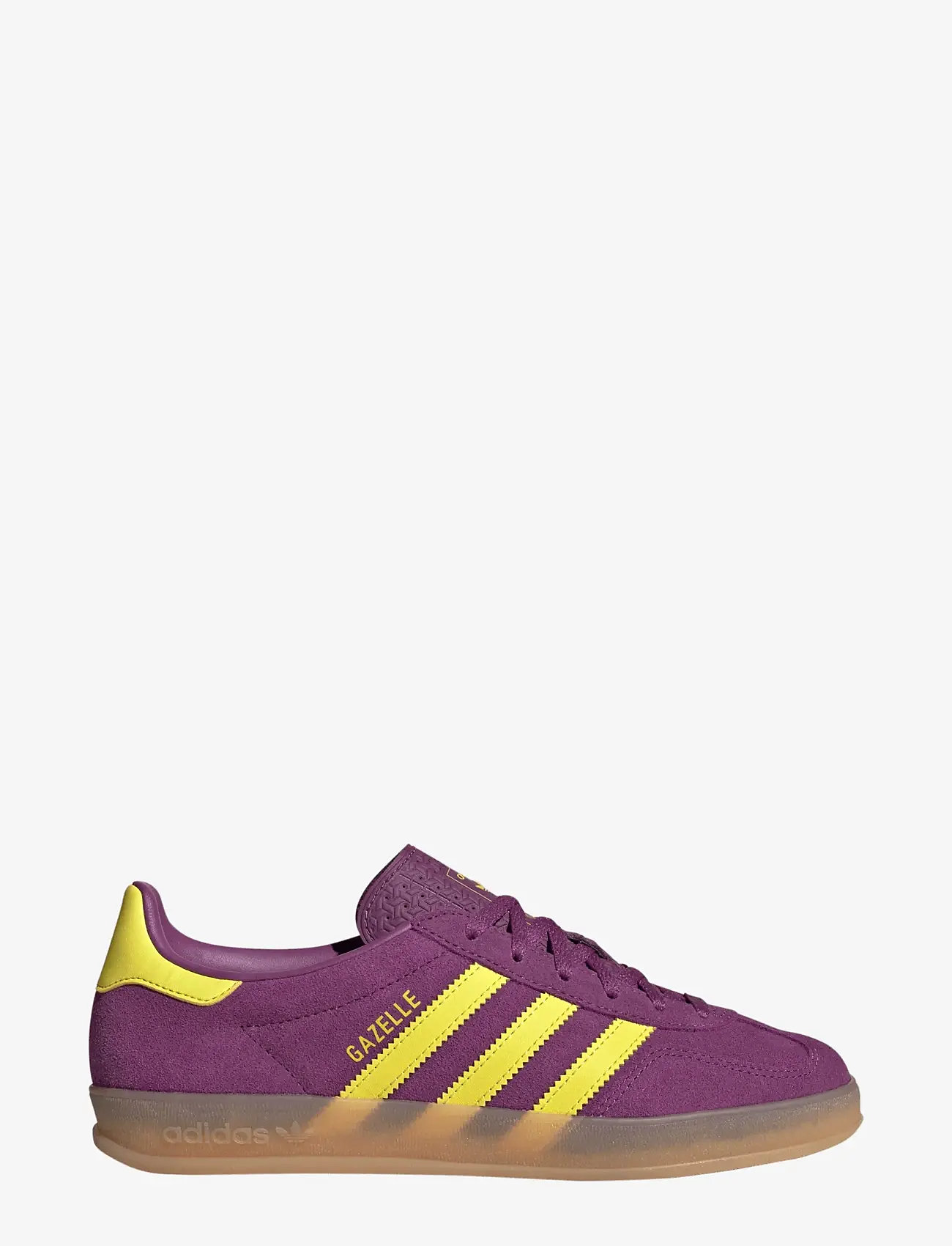 adidas Originals - GAZELLE INDOOR W - låga sneakers - ricmau/byello/gum3 - 1