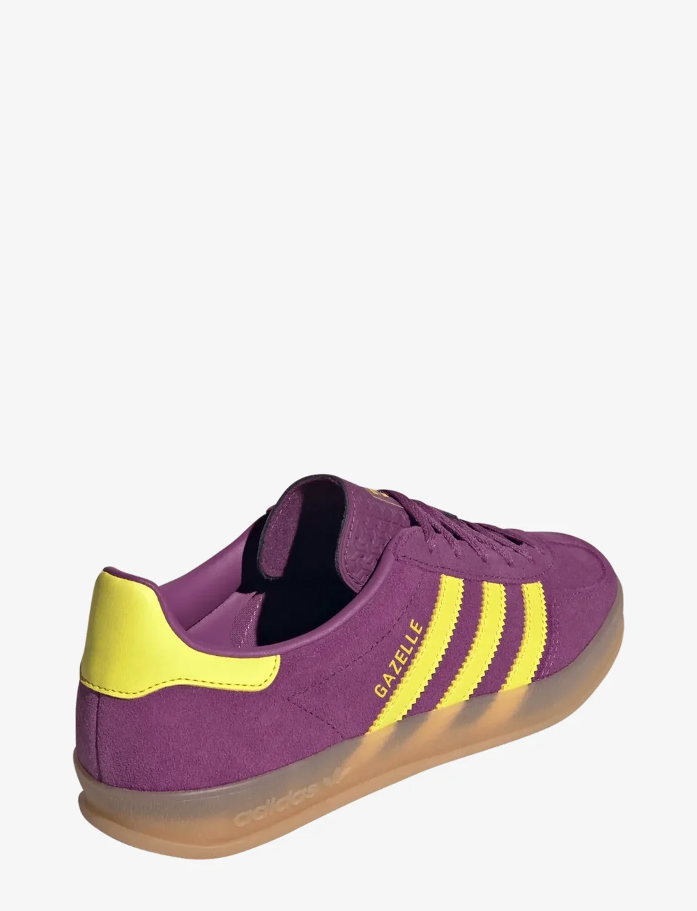 adidas Originals - GAZELLE INDOOR W - niedrige sneakers - ricmau/byello/gum3 - 3