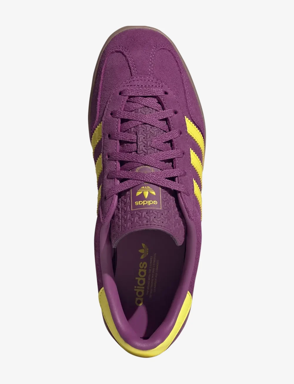 adidas Originals - GAZELLE INDOOR W - niedrige sneakers - ricmau/byello/gum3 - 4