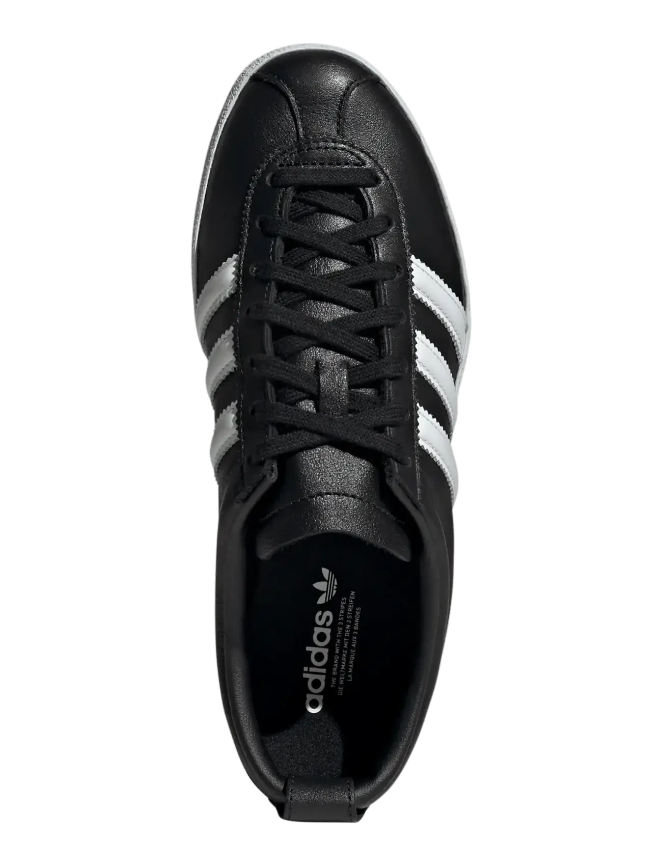 adidas Originals - adidas BLANC W - low top sneakers - cblack/ftwwht/gum3 - 4