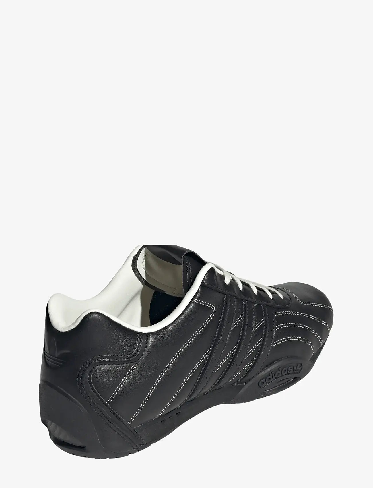 adidas Originals - ADIRACER LO - lave sneakers - cblack/cblack/crewht - 3