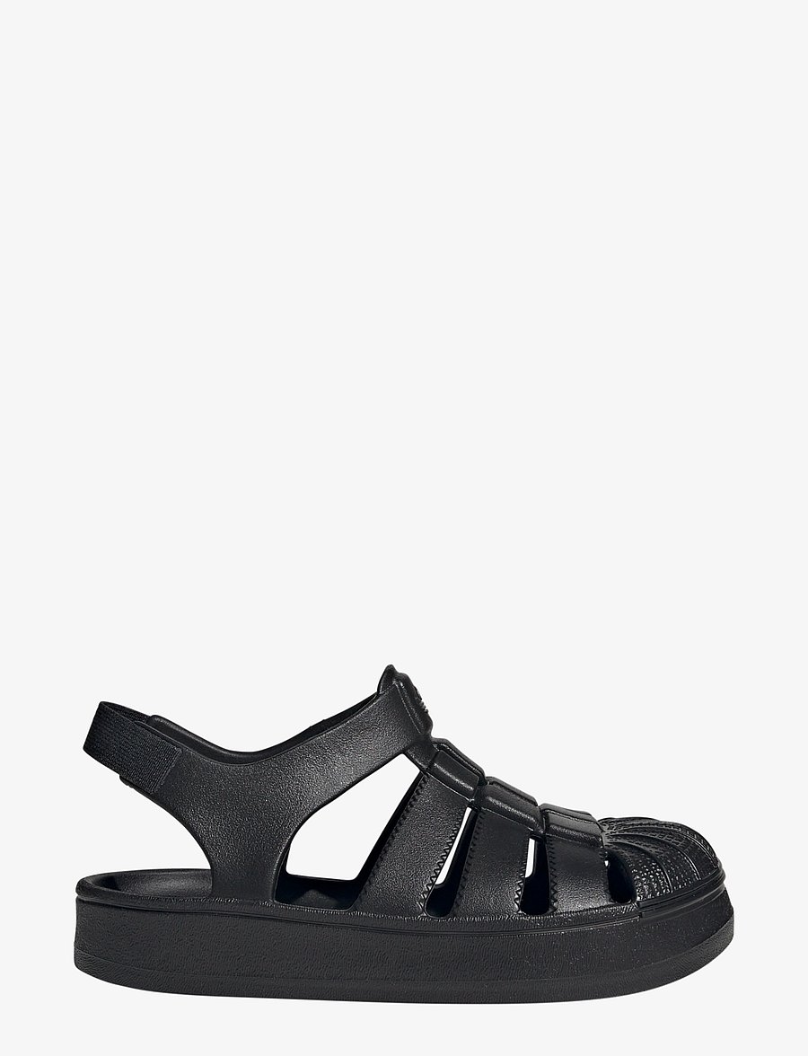 adidas Originals - SUPERSTAR SANDAL C - jalanõud - cblack/cblack/cblack - 1