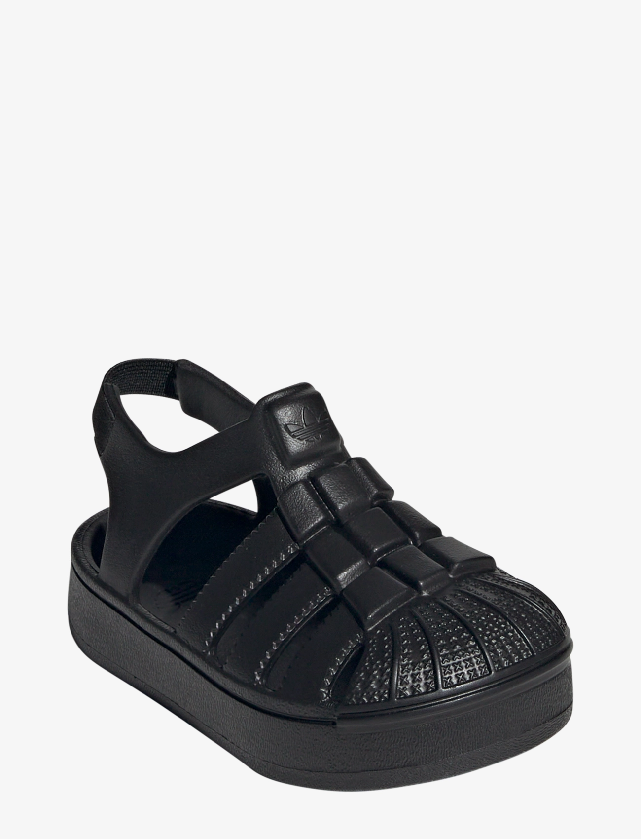 adidas Originals SUPERSTAR SANDAL I - Slippers en sandalen - CBLACK/CBLACK/CBLACK / black