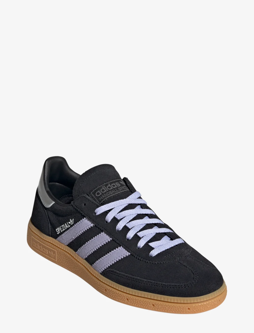 adidas Originals - HANDBALL SPEZIAL W - tennised - cblack/vioton/gum1 - 0