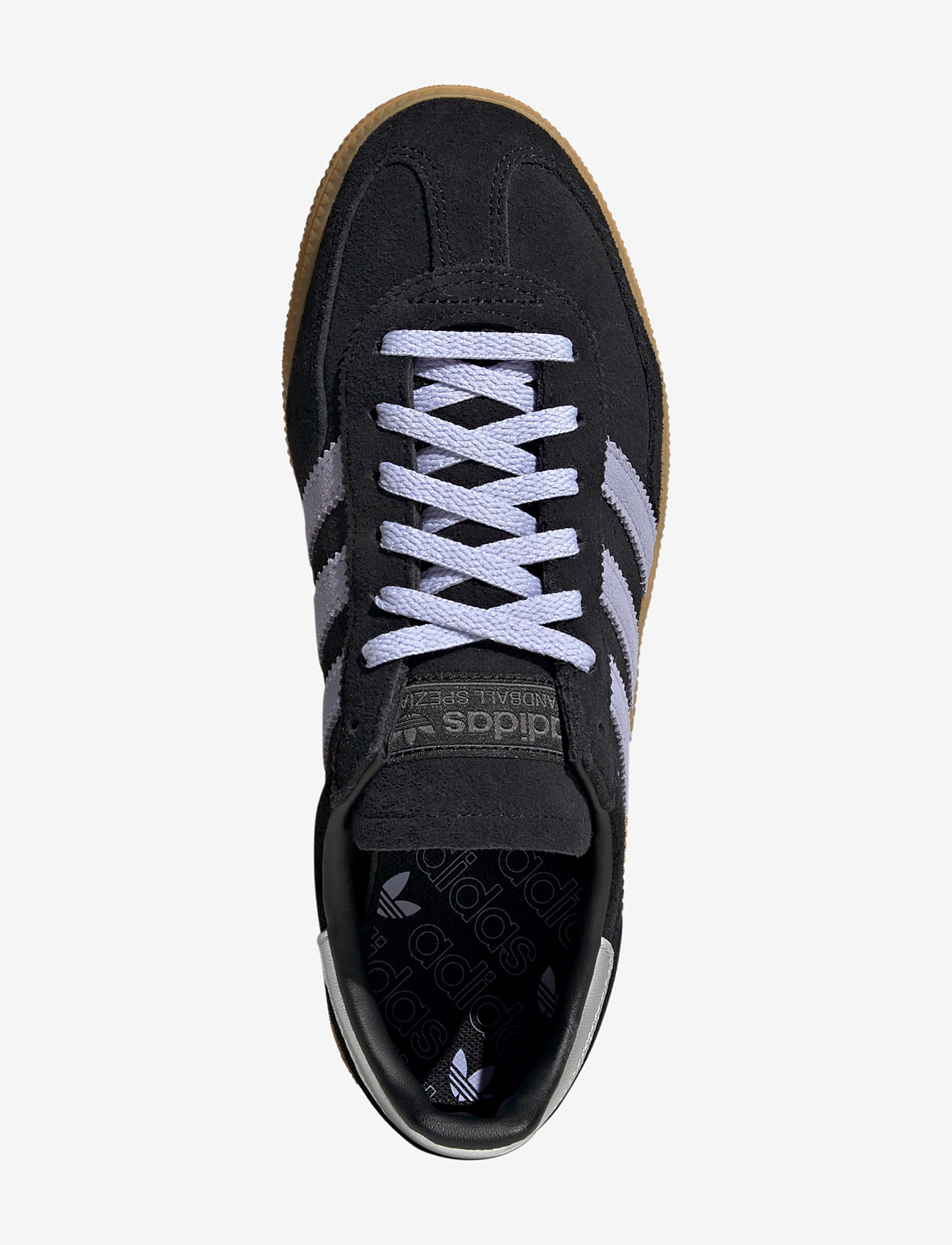 adidas Originals - HANDBALL SPEZIAL W - niedrige sneakers - cblack/vioton/gum1 - 4