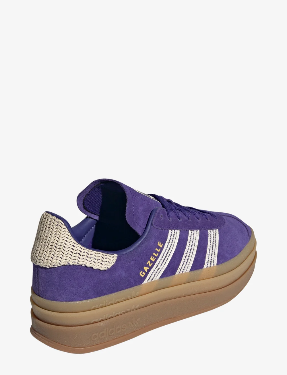 adidas Originals - GAZELLE BOLD W - niedrige sneakers - cpurpl/wonwhi/goldmt - 3