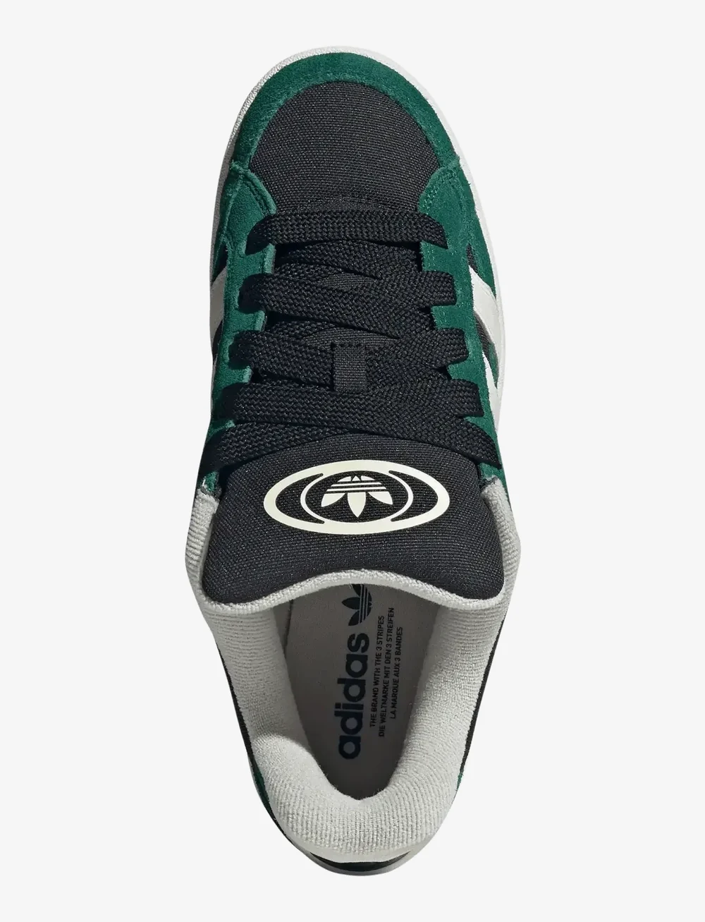 adidas Originals - CAMPUS 00s BETA - låga sneakers - cblack/alumin/cgreen - 4