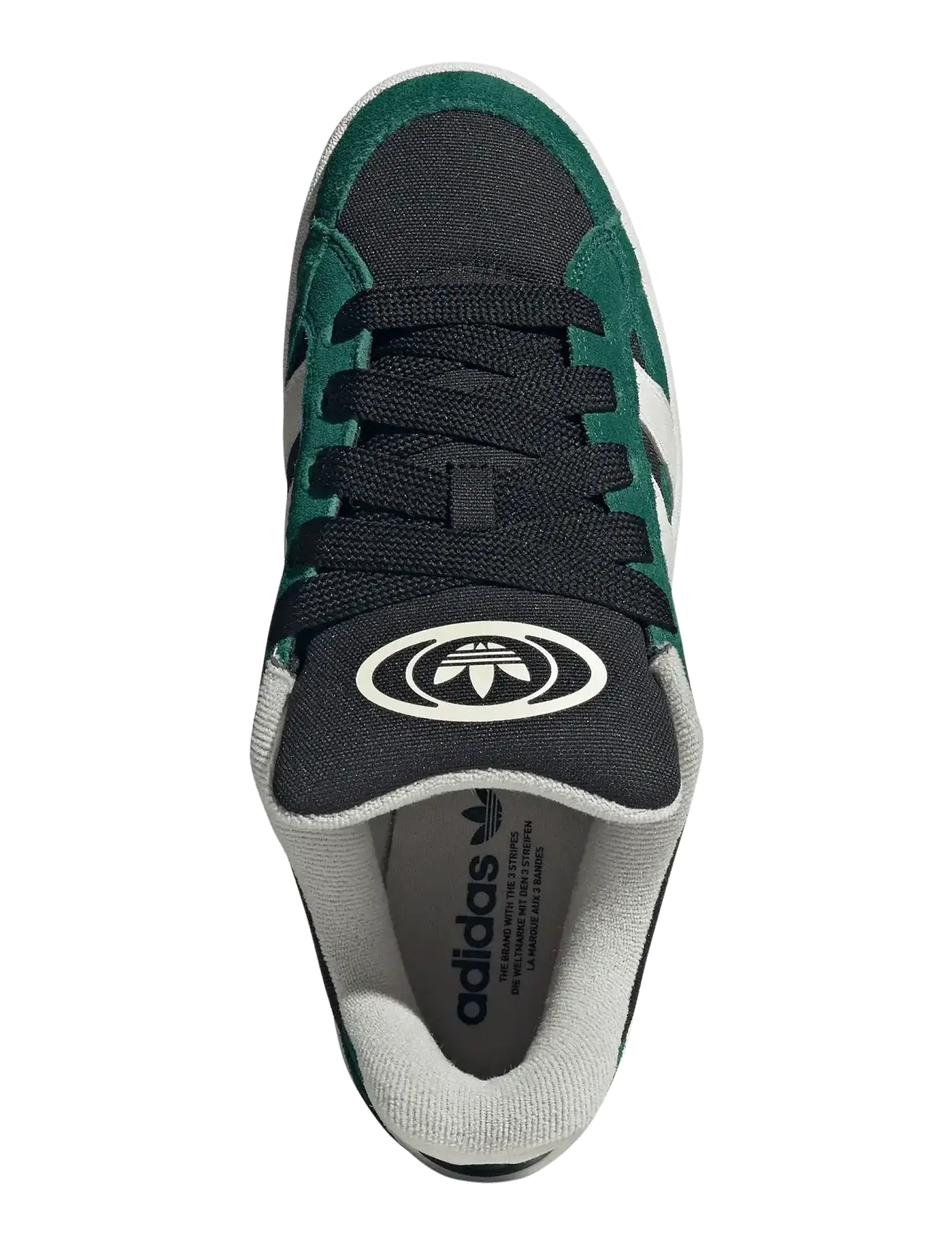 adidas Originals - CAMPUS 00s BETA - niedrige sneakers - cblack/alumin/cgreen - 4