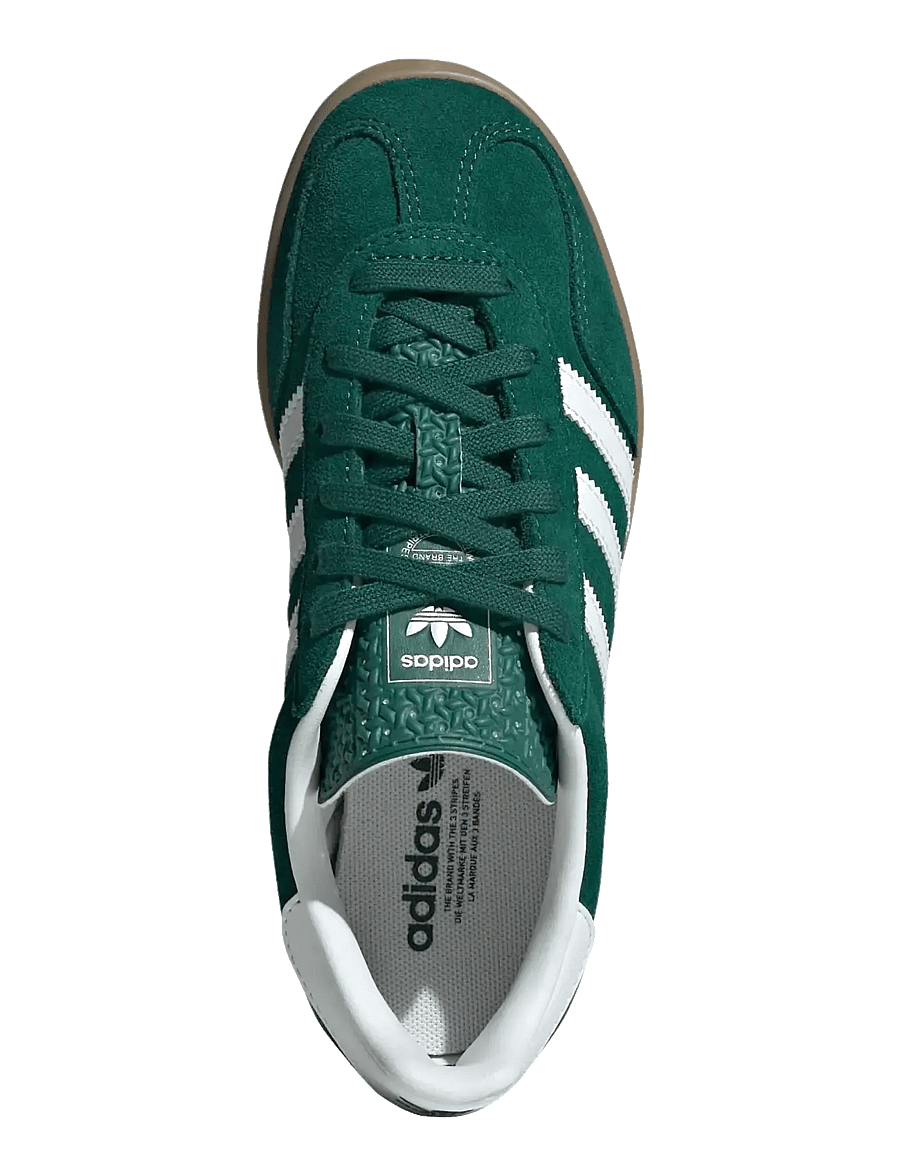 adidas Originals - GAZELLE INDOOR J - niedriger schnitt - cgreen/ftwwht/gum2 - 4