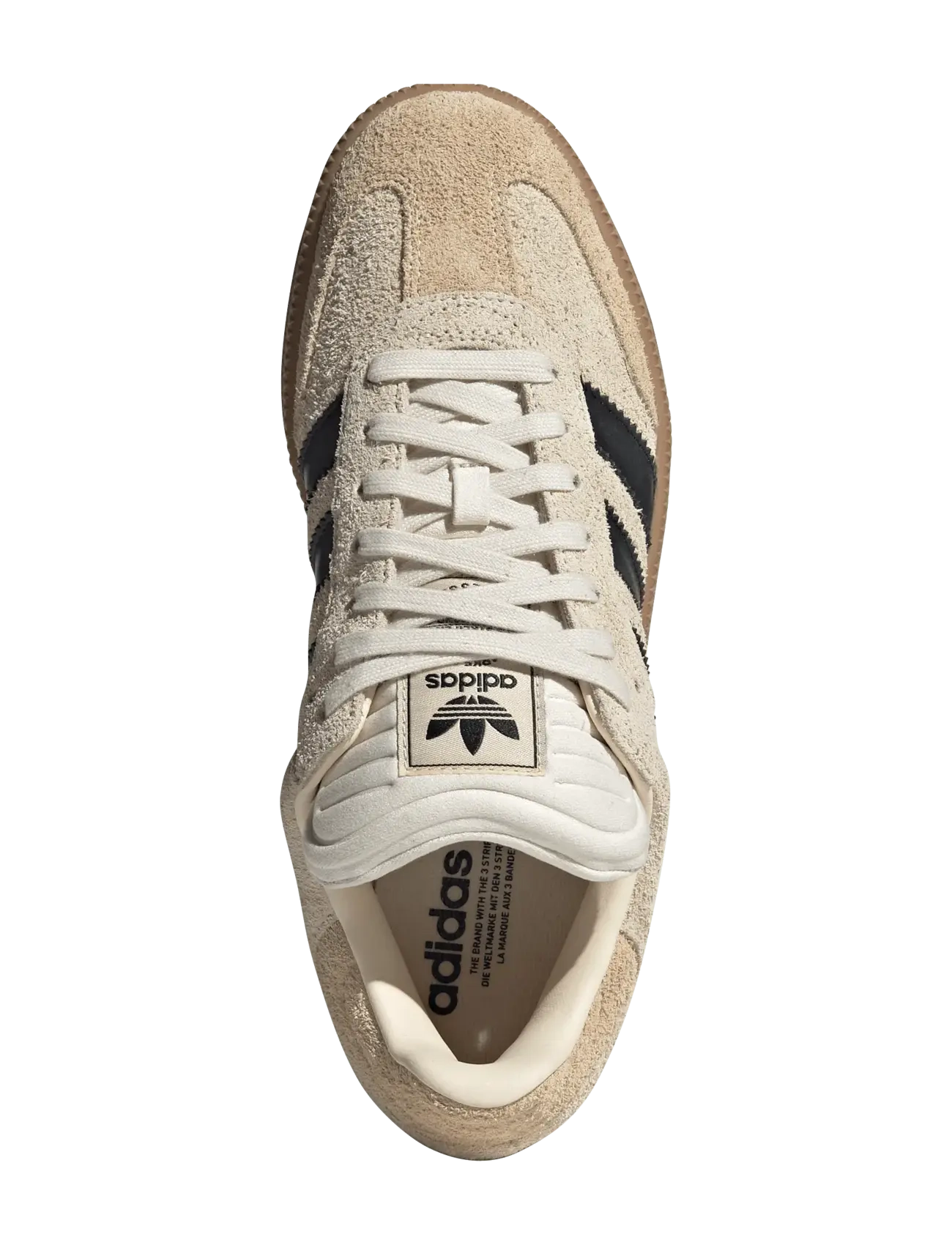 adidas Originals - SAMBA XLG - laisvalaikio batai žemu aulu - wonwhi/cblack/gum4 - 4