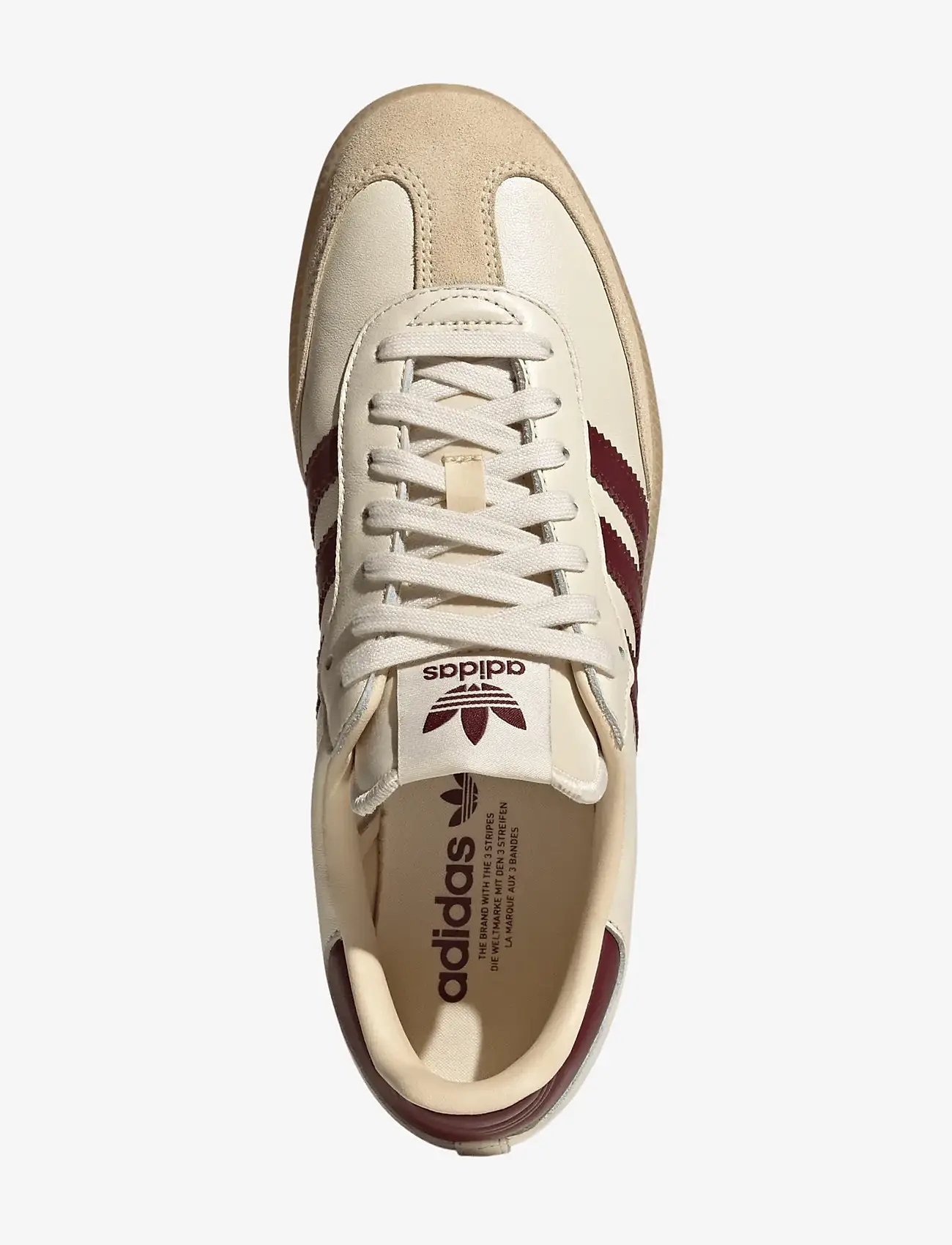 adidas Originals - SAMBA OG - baskets basses - wonwhi/shared/gum3 - 4