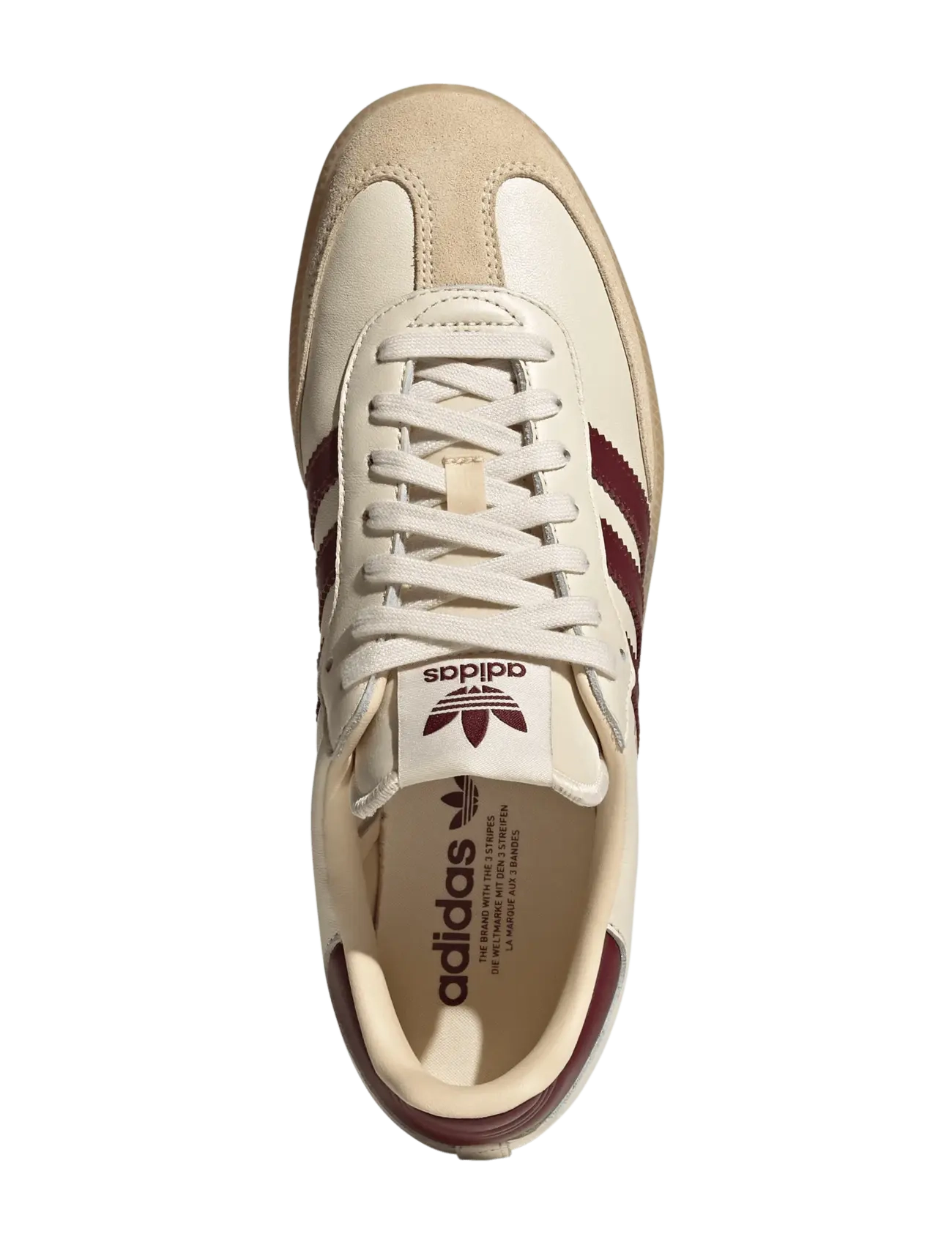adidas Originals - SAMBA OG - kõrge säärega tossud - wonwhi/shared/gum3 - 4