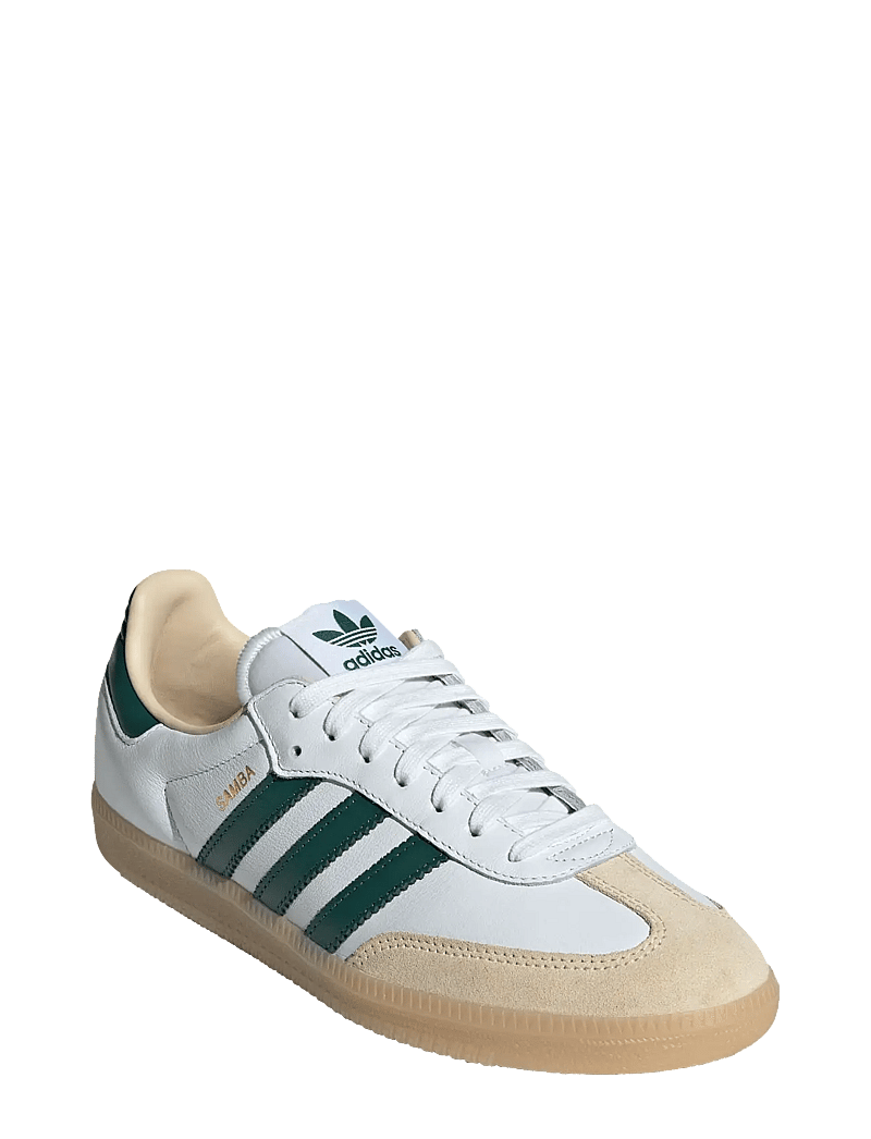 adidas Originals - SAMBA OG - låga sneakers - ftwwht/cgreen/gum3 - 0