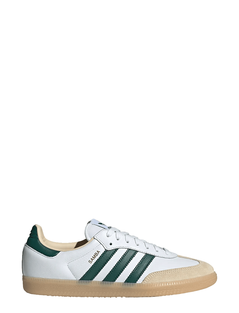 adidas Originals - SAMBA OG - låga sneakers - ftwwht/cgreen/gum3 - 1