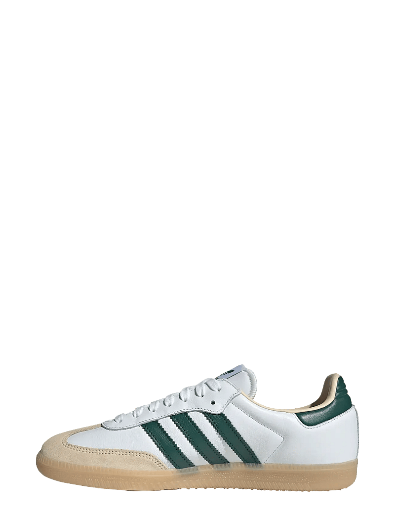 adidas Originals - SAMBA OG - låga sneakers - ftwwht/cgreen/gum3 - 2