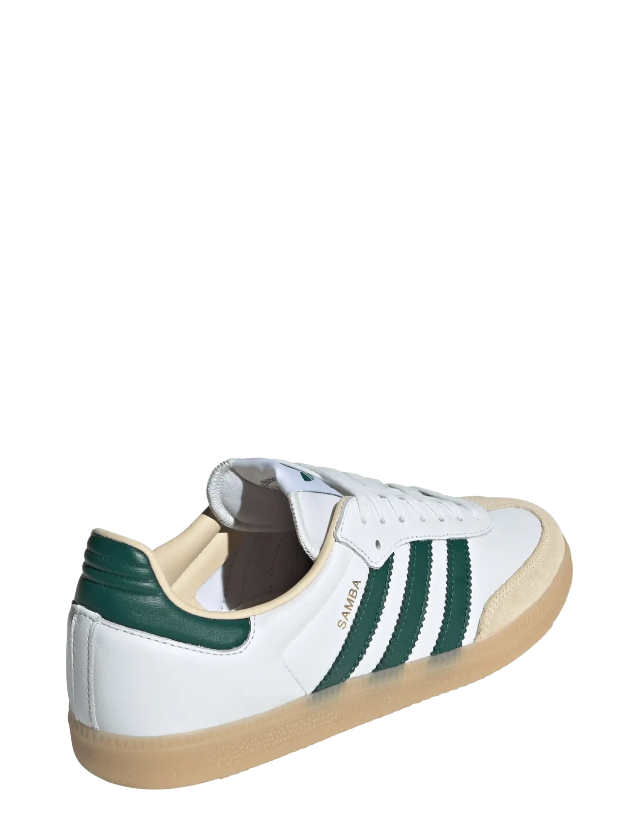 adidas Originals - SAMBA OG - lave sneakers - ftwwht/cgreen/gum3 - 3