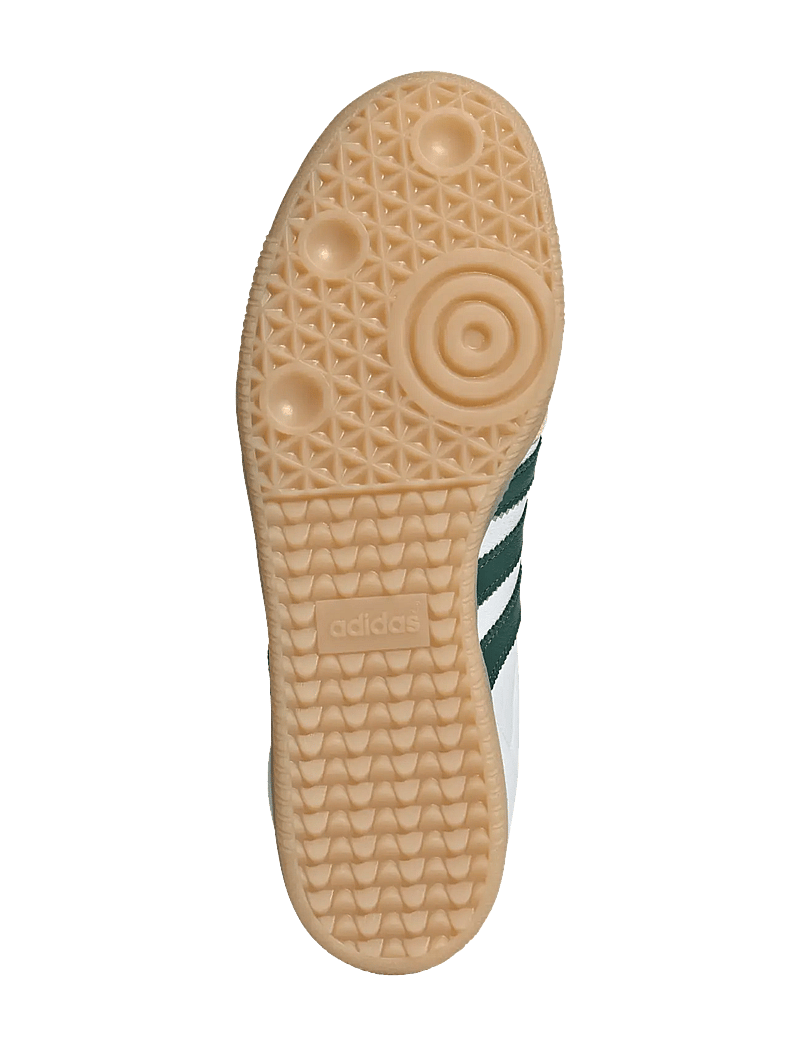 adidas Originals - SAMBA OG - låga sneakers - ftwwht/cgreen/gum3 - 5