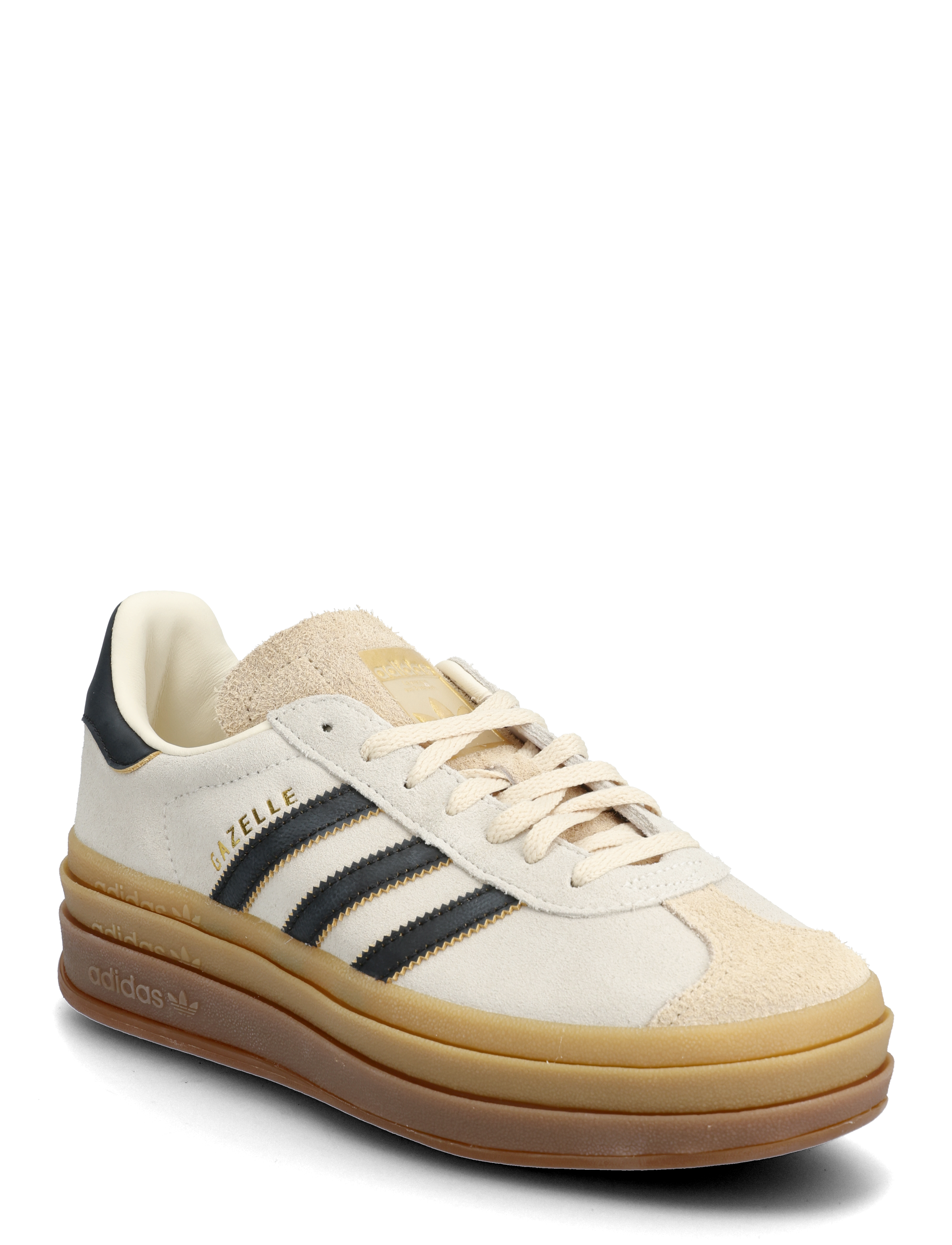 adidas Originals Gazelle Bold W, Kvinder, Plateausneakers, Beige, Str: 39 1/3