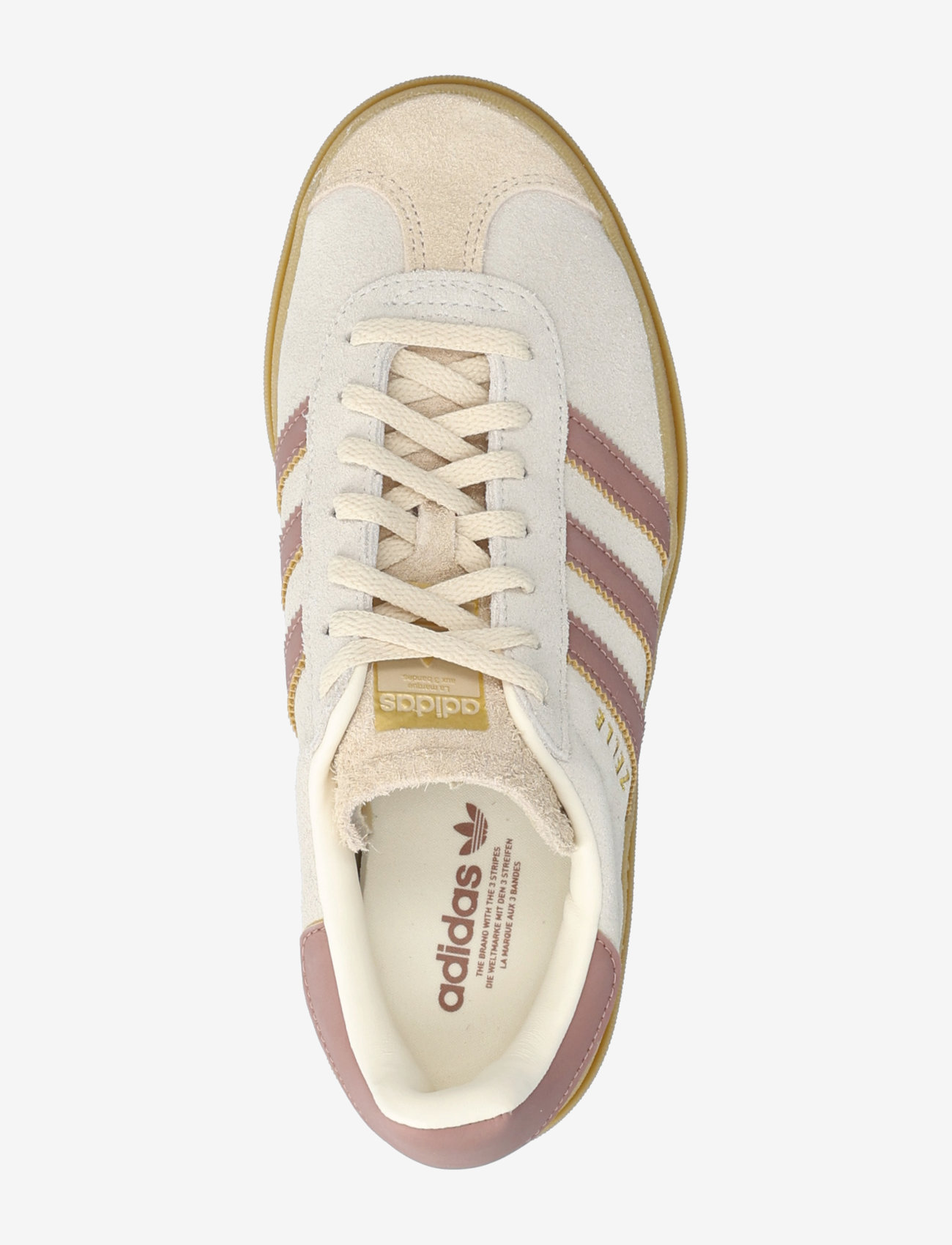 adidas Originals - GAZELLE BOLD W - paksu tallaga tossud - crewht/warcla/sanstr - 3