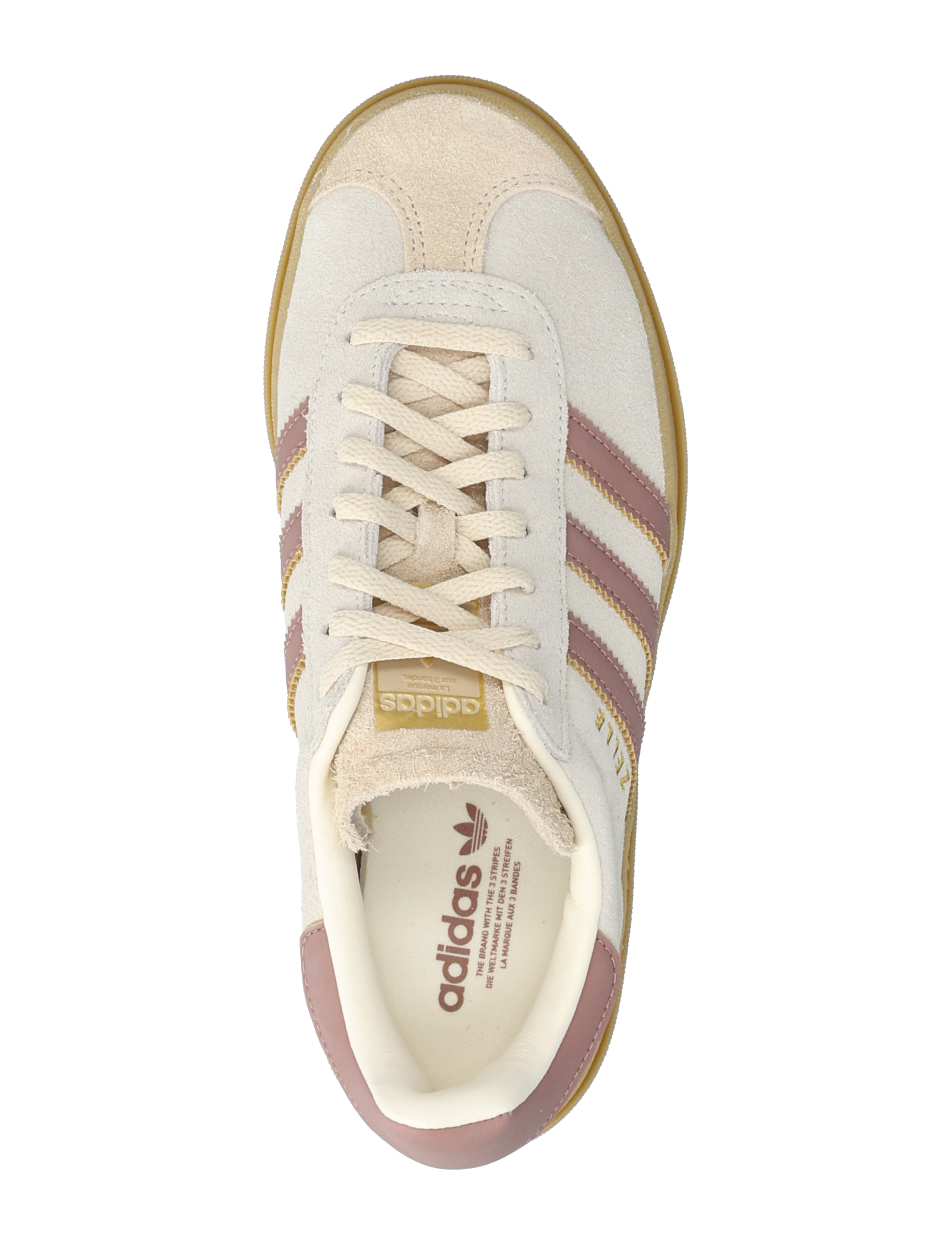 adidas Originals - GAZELLE BOLD W - chunky sneakers - crewht/warcla/sanstr - 3