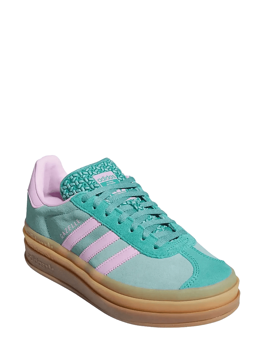 adidas Originals - GAZELLE BOLD W - baskets basses - powtea/blilil/purtea - 0