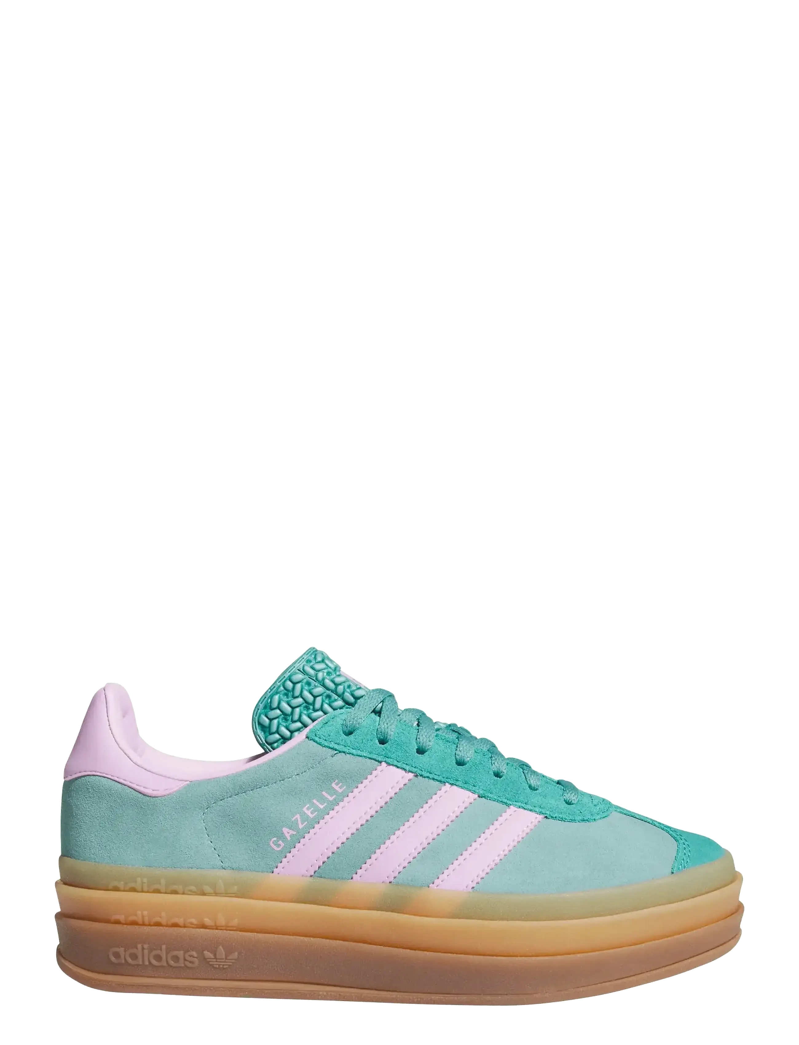 adidas Originals - GAZELLE BOLD W - baskets basses - powtea/blilil/purtea - 1