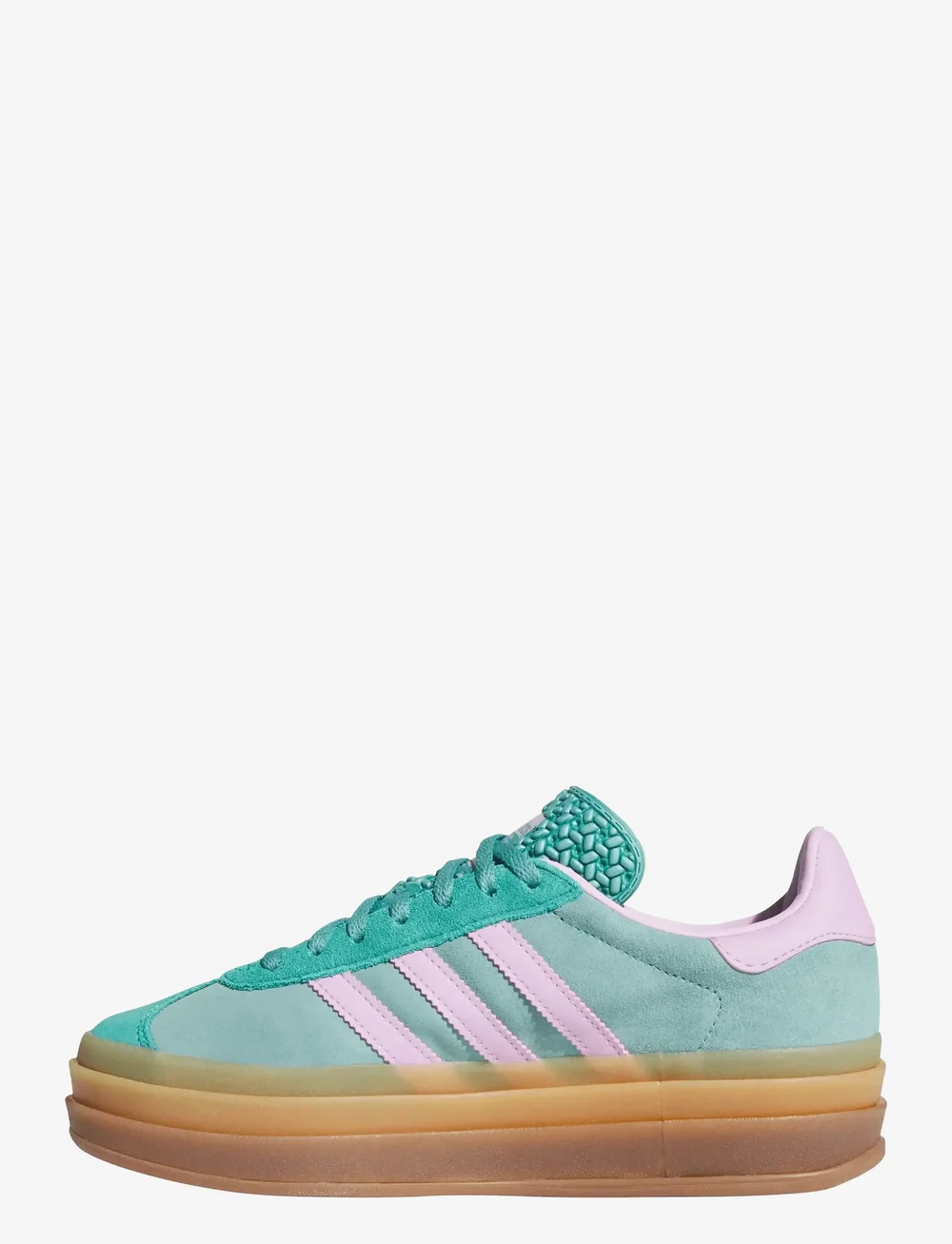 adidas Originals - GAZELLE BOLD W - låga sneakers - powtea/blilil/purtea - 2