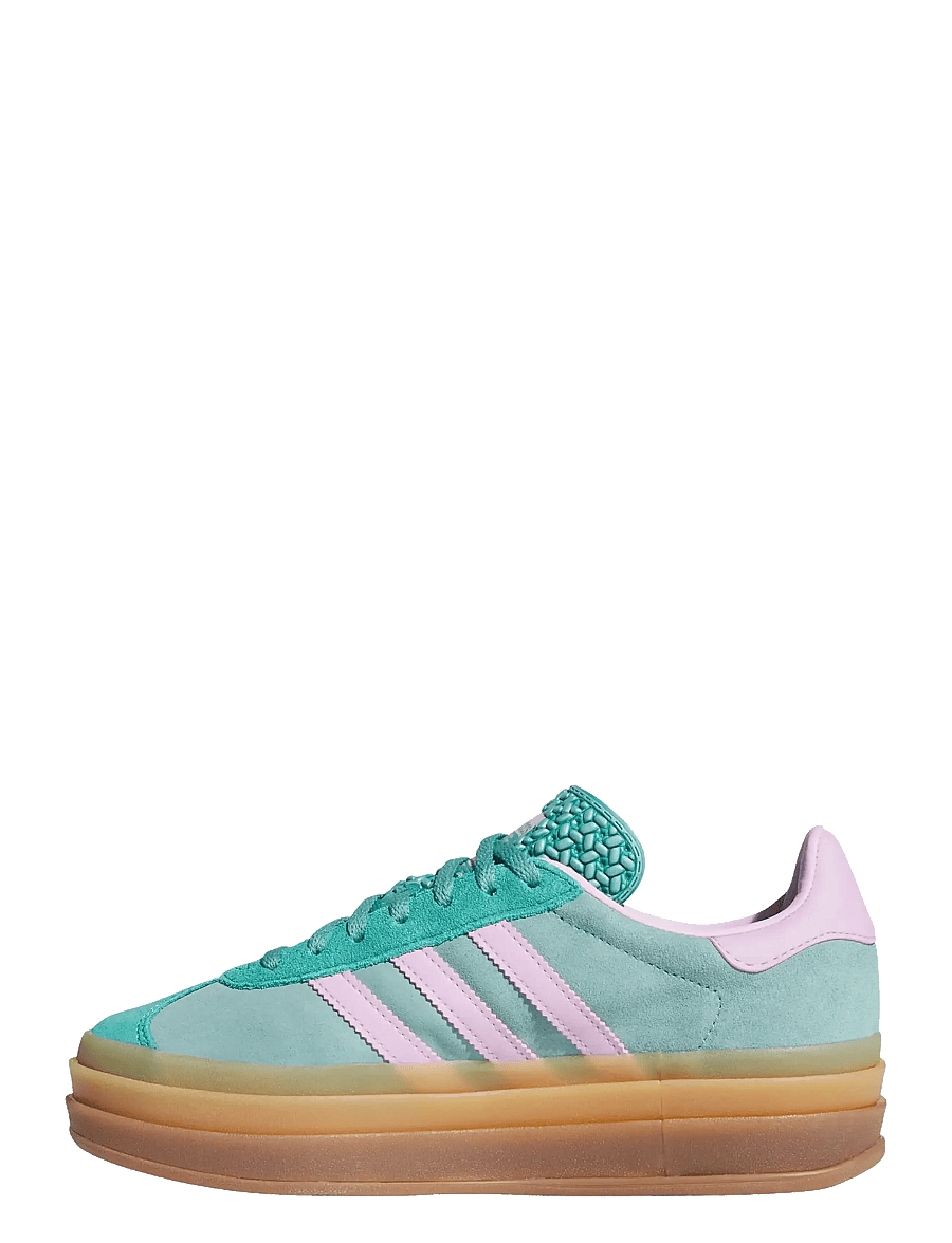 adidas Originals - GAZELLE BOLD W - baskets basses - powtea/blilil/purtea - 2