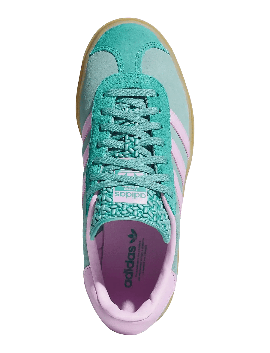 adidas Originals - GAZELLE BOLD W - baskets basses - powtea/blilil/purtea - 4