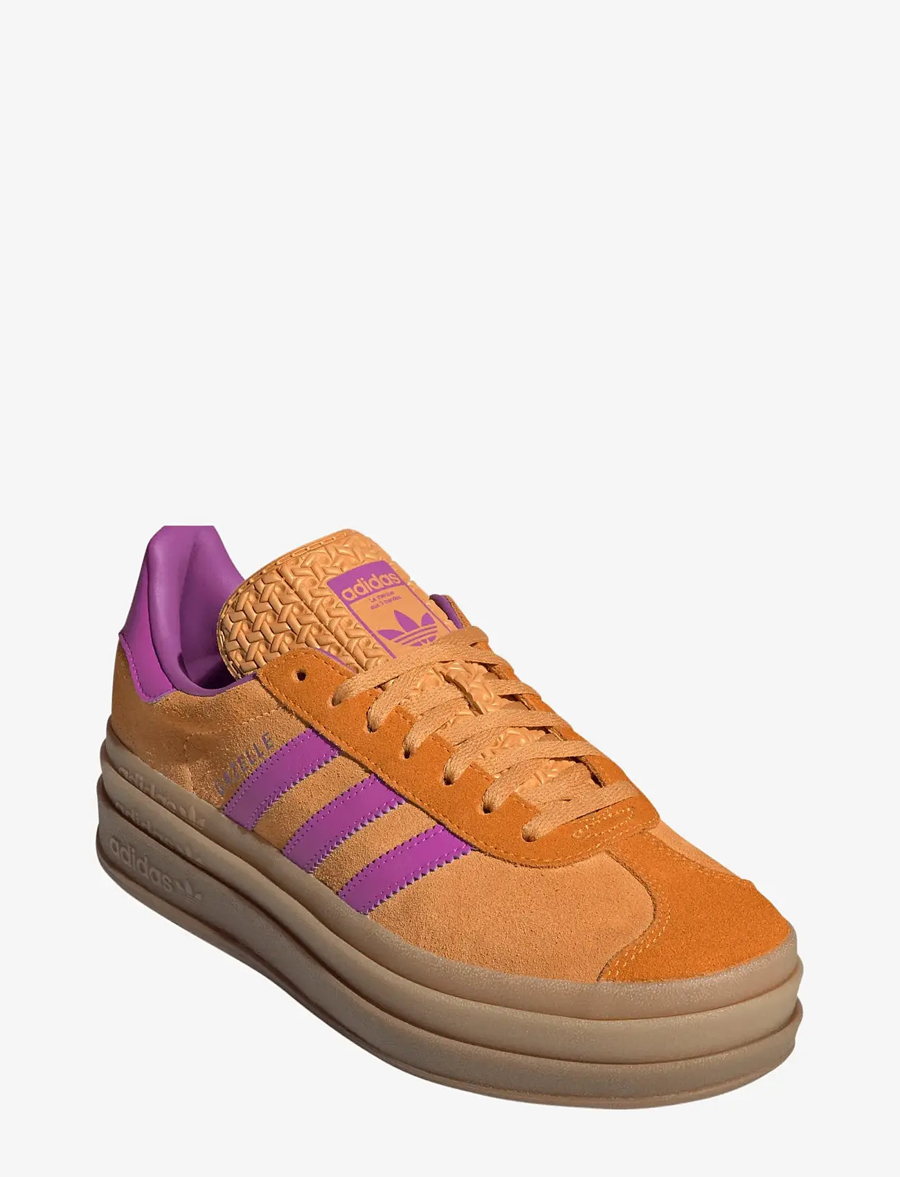adidas Originals - GAZELLE BOLD W - lave sneakers - flaora/purbur/creora - 0