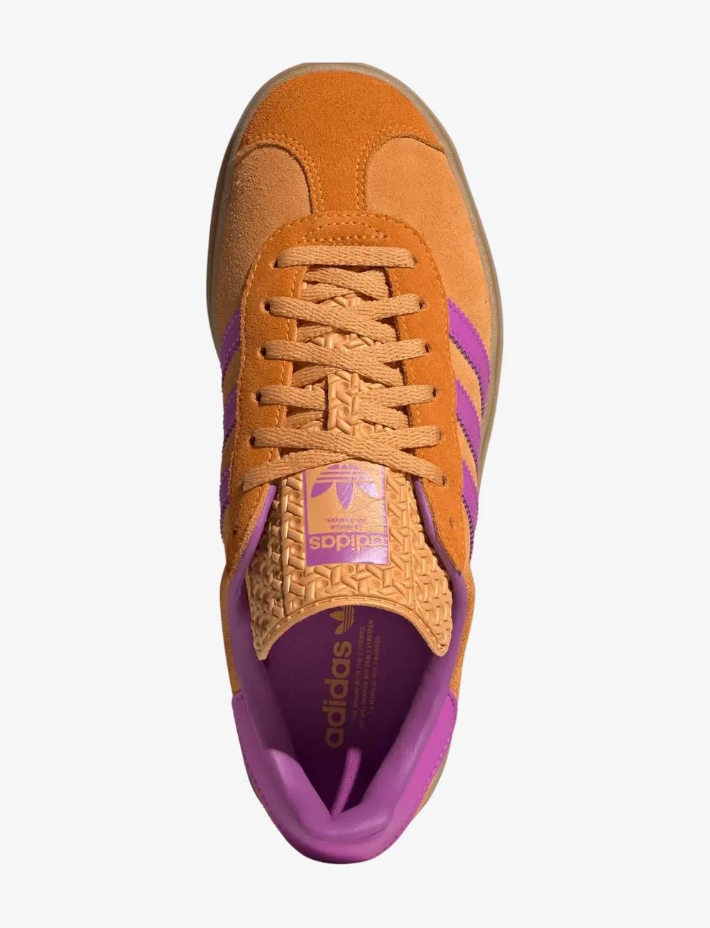 adidas Originals - GAZELLE BOLD W - lave sneakers - flaora/purbur/creora - 4