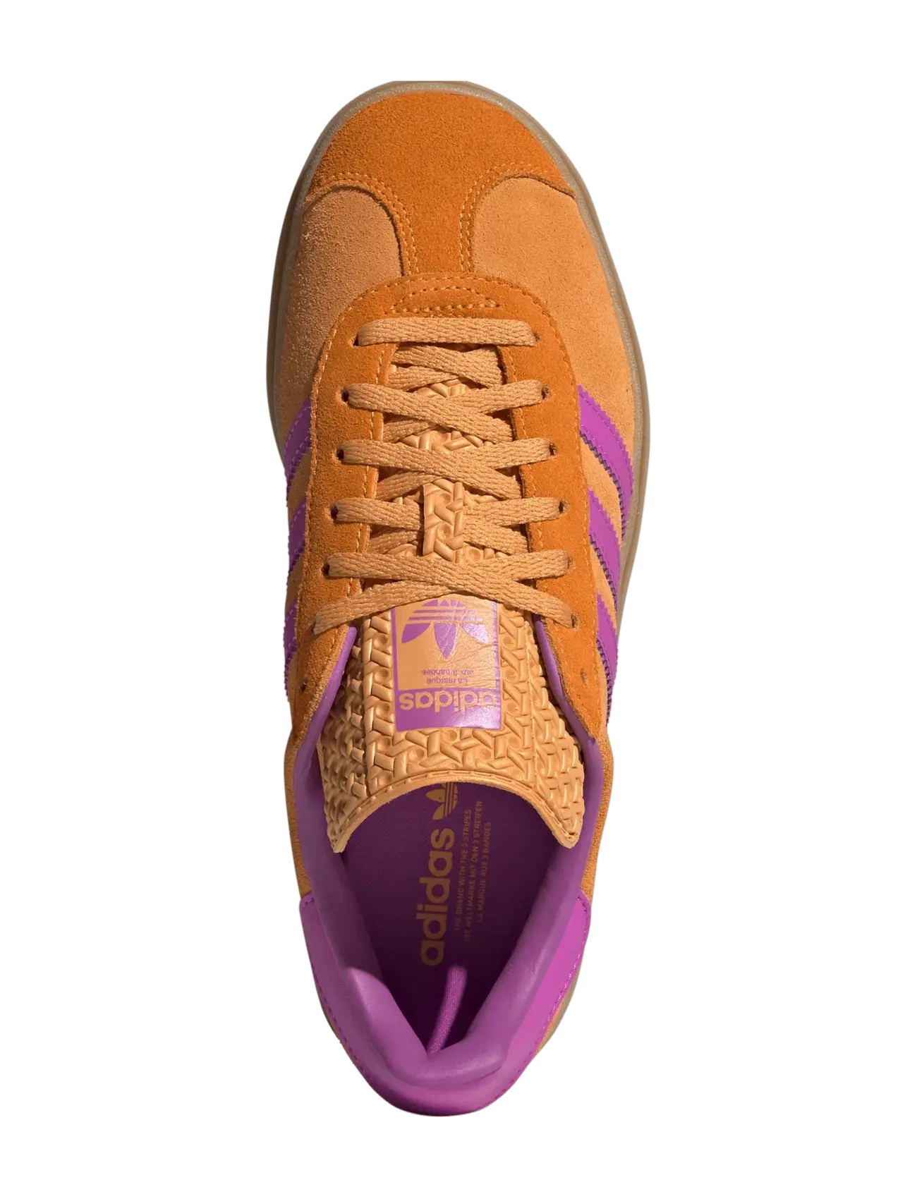 adidas Originals - GAZELLE BOLD W - lave sneakers - flaora/purbur/creora - 4