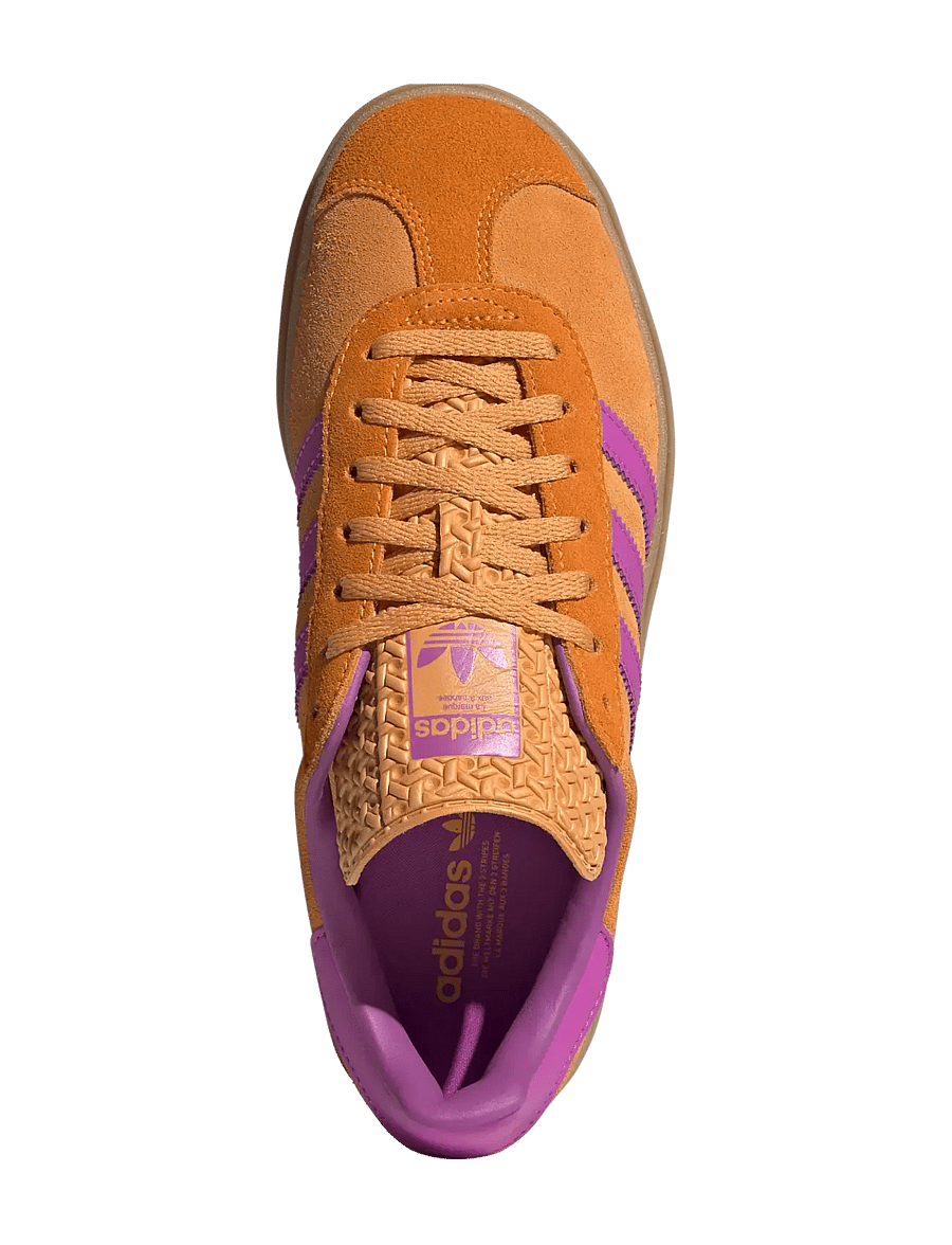 adidas Originals - GAZELLE BOLD W - lave sneakers - flaora/purbur/creora - 4