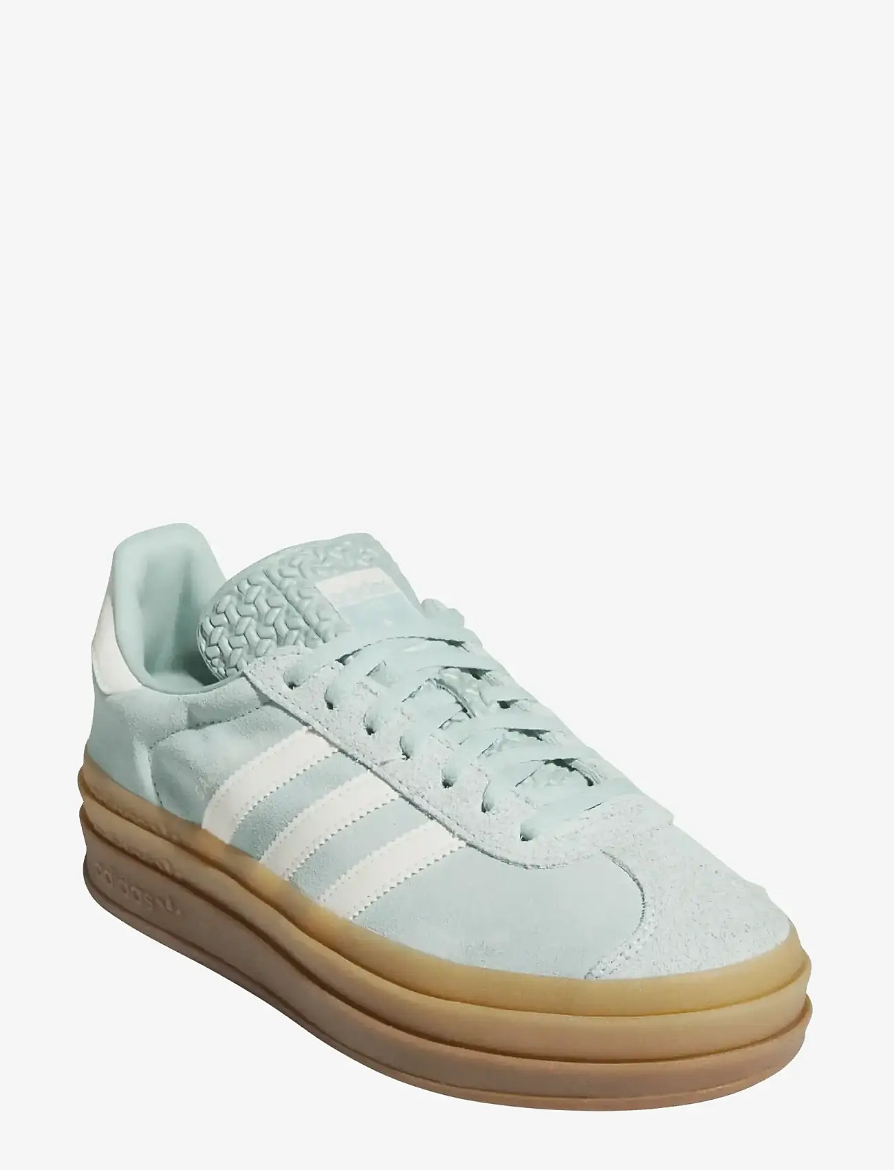 adidas Originals - GAZELLE BOLD W - lave sneakers - ashgrn/owhite/gum2 - 0