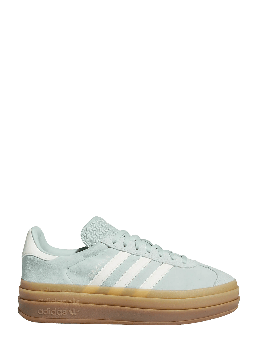 adidas Originals - GAZELLE BOLD W - lágir strigaskór - ashgrn/owhite/gum2 - 1