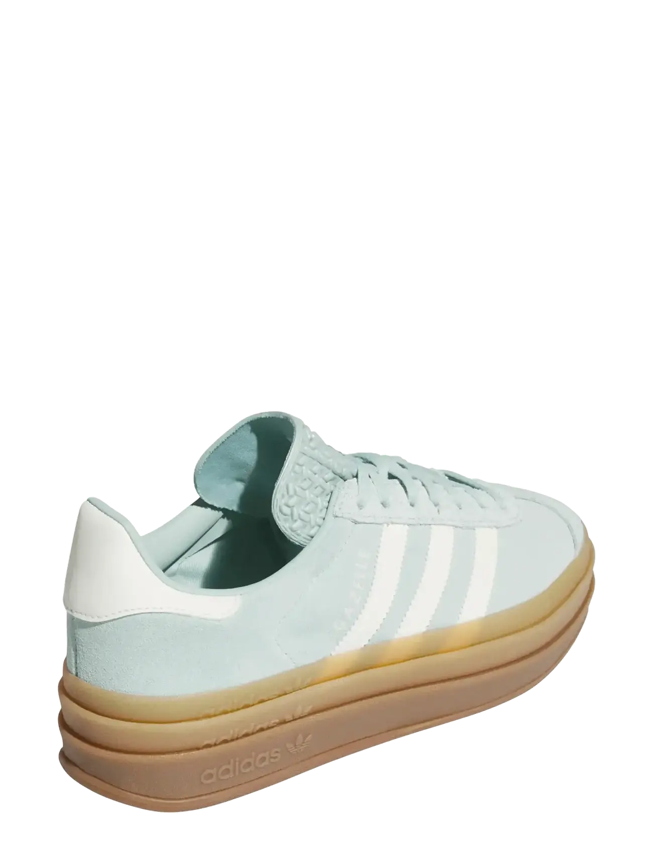 adidas Originals - GAZELLE BOLD W - lágir strigaskór - ashgrn/owhite/gum2 - 3