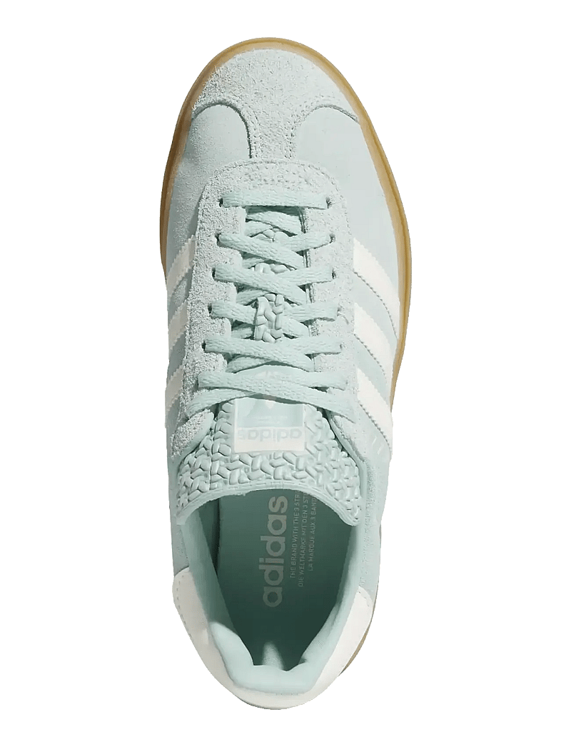 adidas Originals - GAZELLE BOLD W - lave sneakers - ashgrn/owhite/gum2 - 4