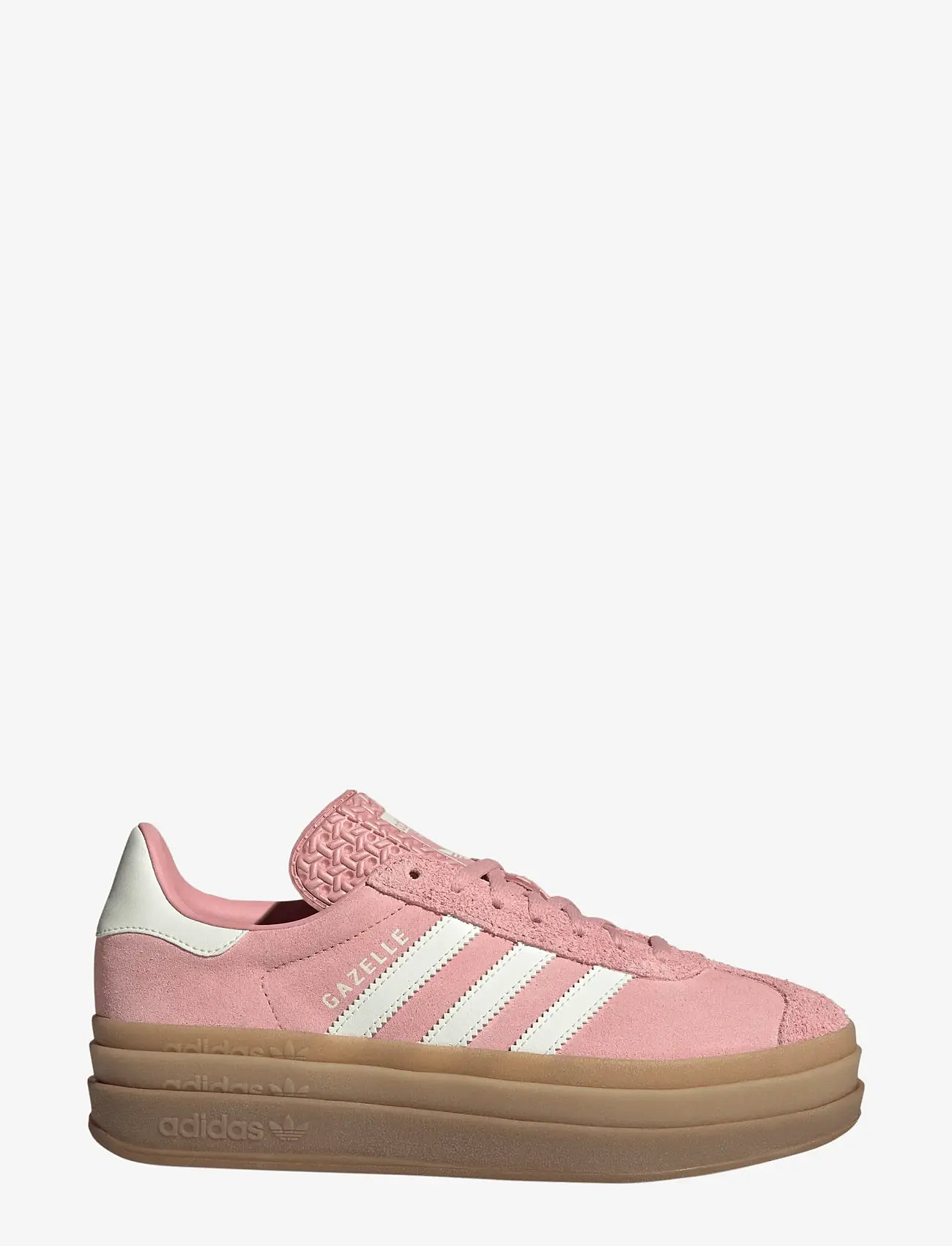 adidas Originals - GAZELLE BOLD W - lave sneakers - wonmau/owhite/gum2 - 1