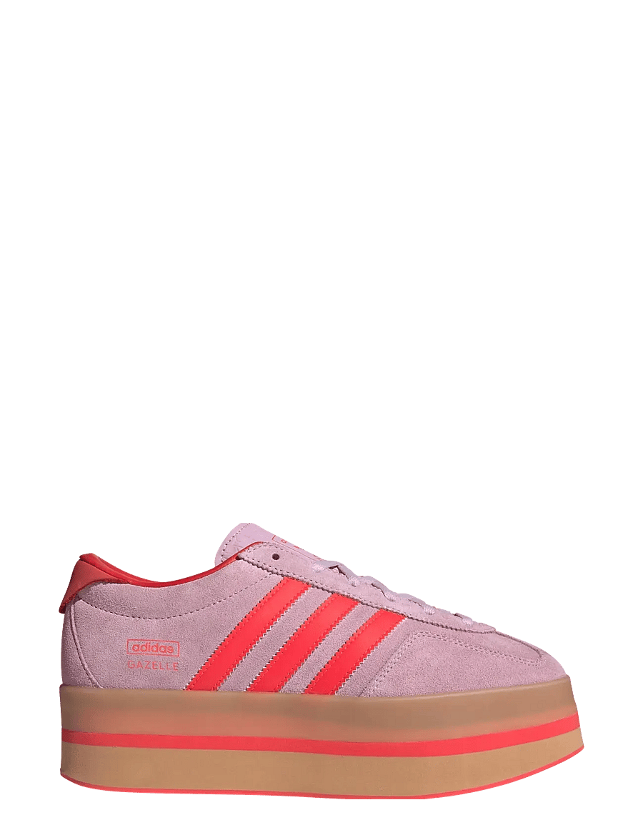adidas Originals - GAZELLE STACK W - låga sneakers - blilil/lucred/gum3 - 1
