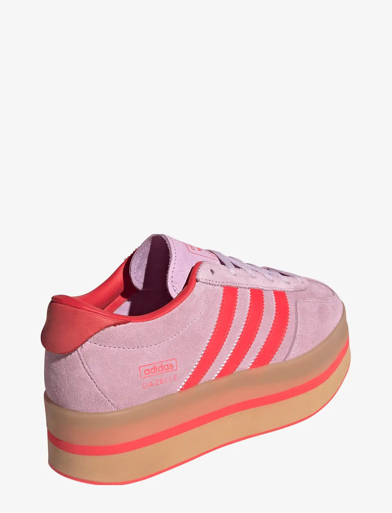 adidas Originals - GAZELLE STACK W - niedrige sneakers - blilil/lucred/gum3 - 3