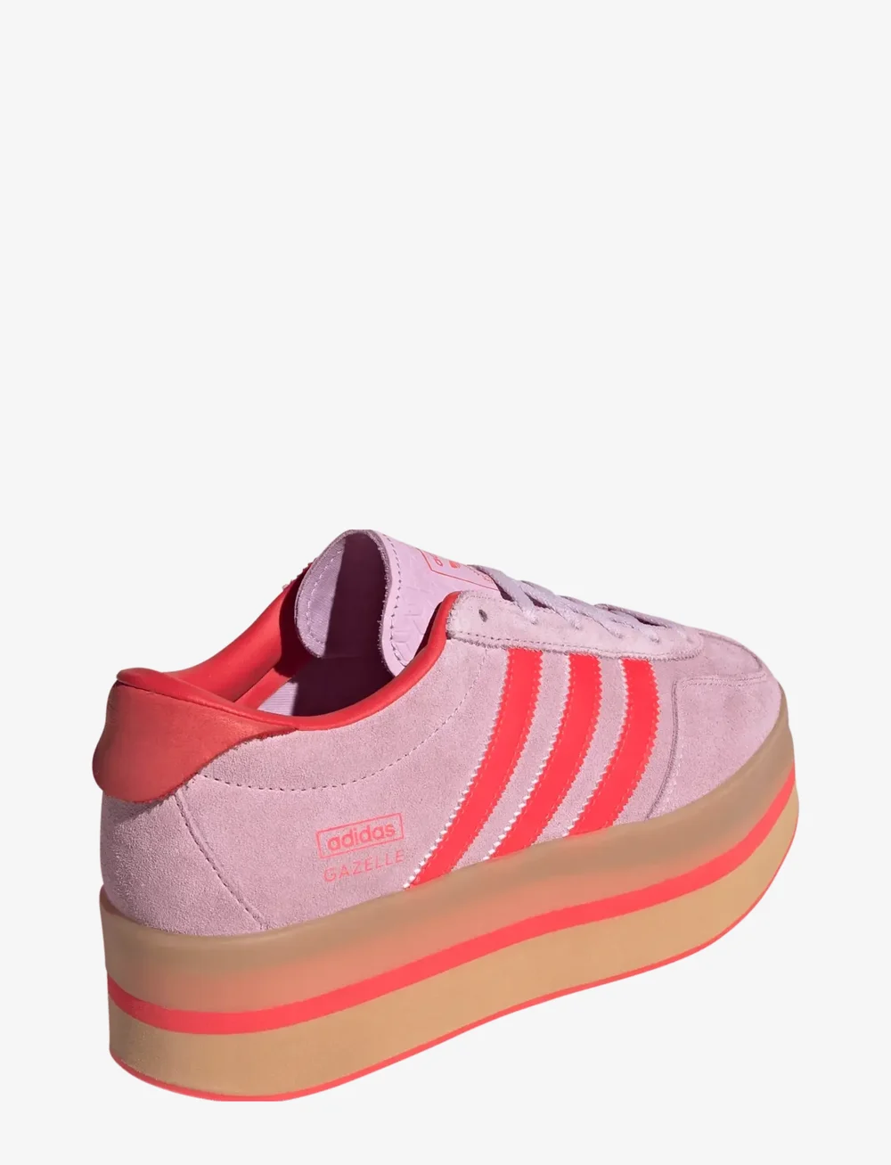 adidas Originals - GAZELLE STACK W - lave sneakers - blilil/lucred/gum3 - 3