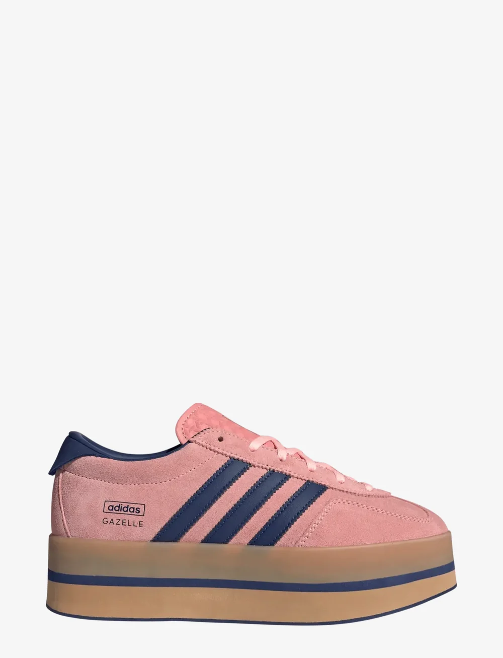 adidas Originals - GAZELLE STACK W - niedrige sneakers - glopnk/vicblu/gum3 - 1