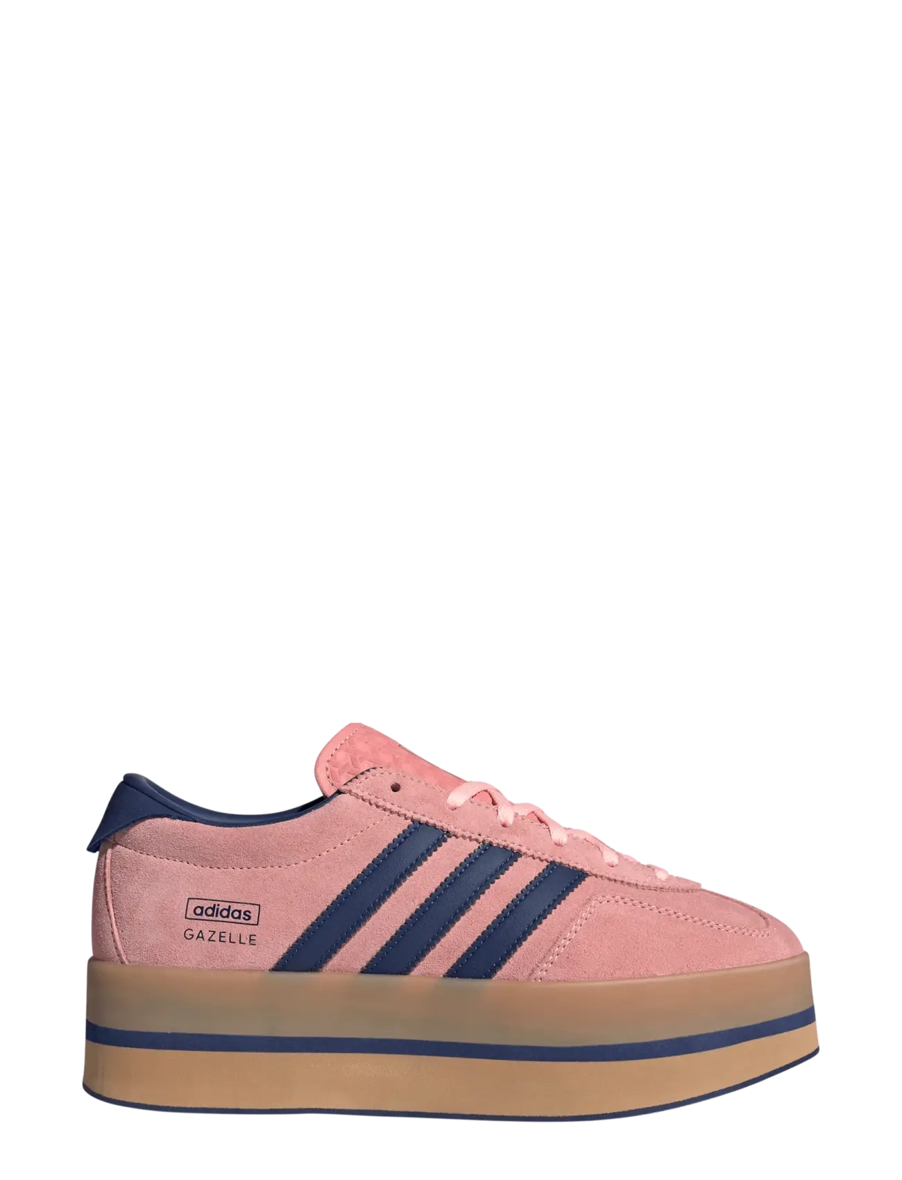 adidas Originals - GAZELLE STACK W - låga sneakers - glopnk/vicblu/gum3 - 1