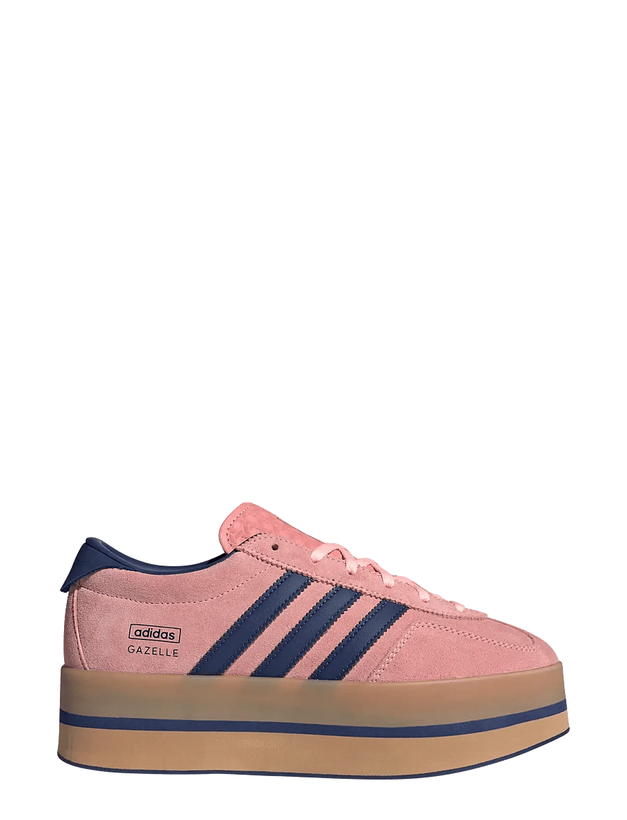 adidas Originals - GAZELLE STACK W - låga sneakers - glopnk/vicblu/gum3 - 1