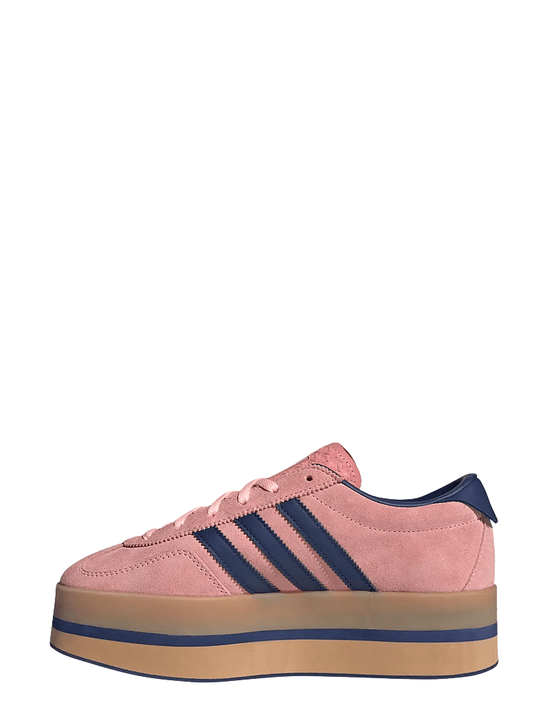 adidas Originals - GAZELLE STACK W - laisvalaikio batai žemu aulu - glopnk/vicblu/gum3 - 2