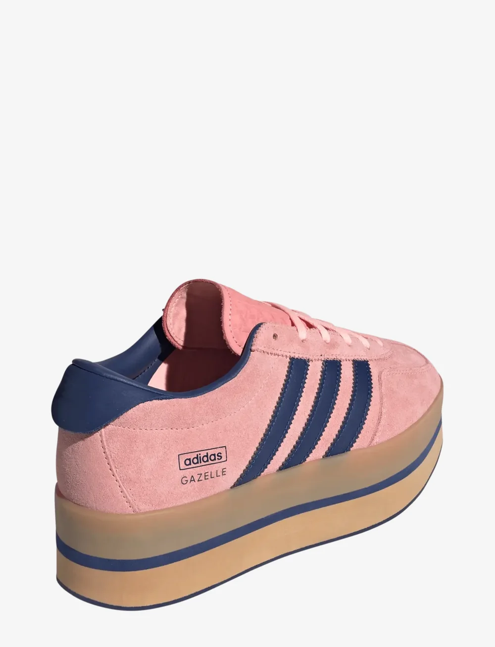 adidas Originals - GAZELLE STACK W - niedrige sneakers - glopnk/vicblu/gum3 - 3