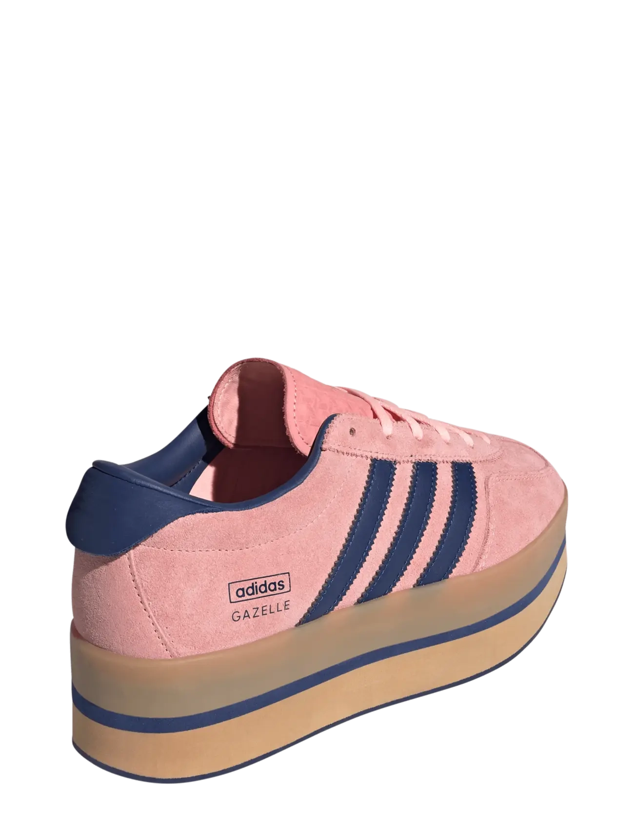 adidas Originals - GAZELLE STACK W - lave sneakers - glopnk/vicblu/gum3 - 3